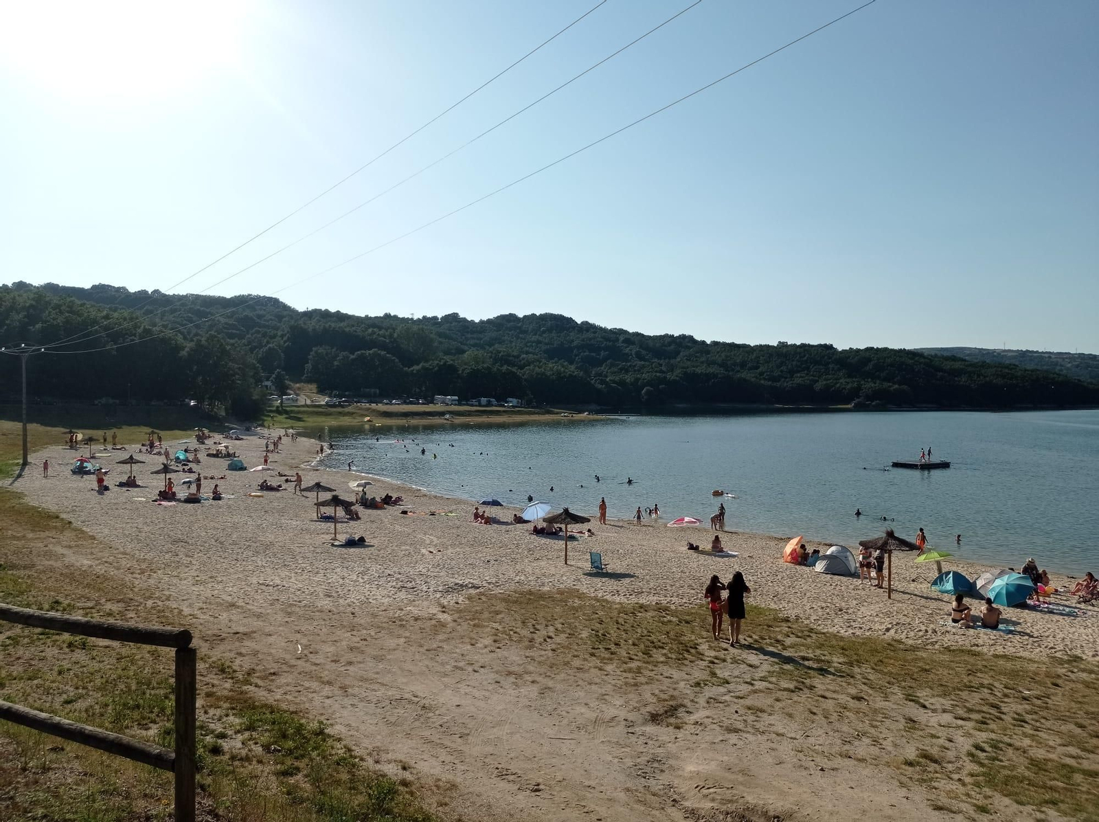 Playa de los Franceses de A Veiga. (Isaac Cruz)