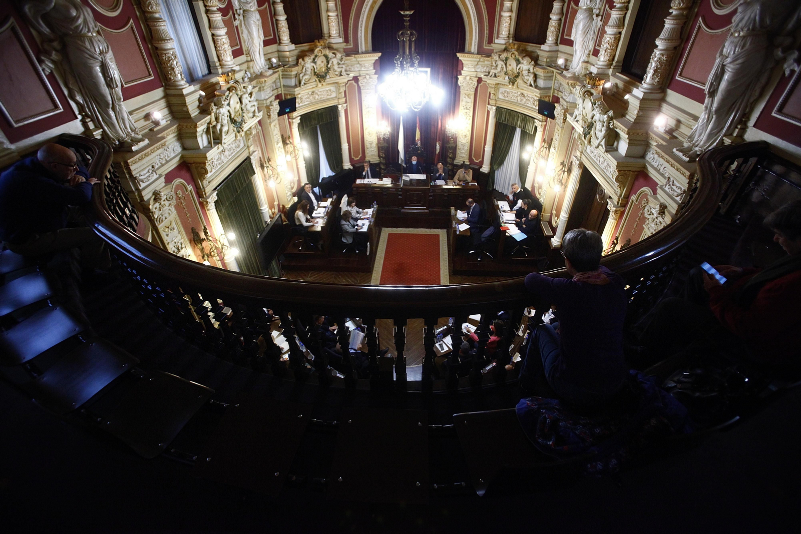Pleno municipal del Concello de Ourense
