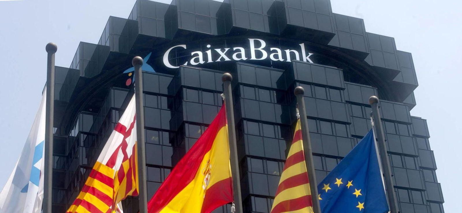Sede central de CaixaBank en Barcelona.