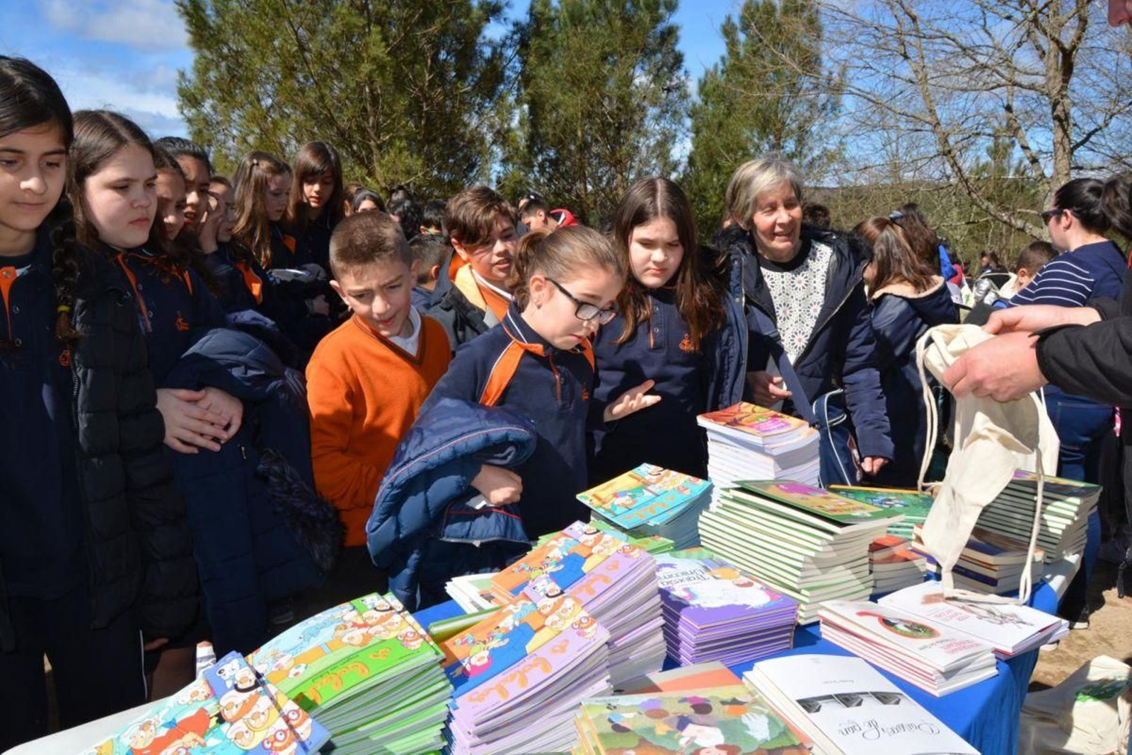 Os libros, sempre presentes na Insua dos Poetas.
