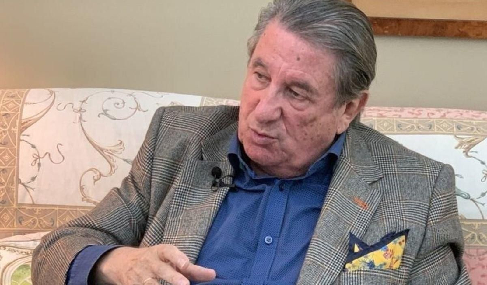 Francisco Vázquez, en su casa de Gandarío.