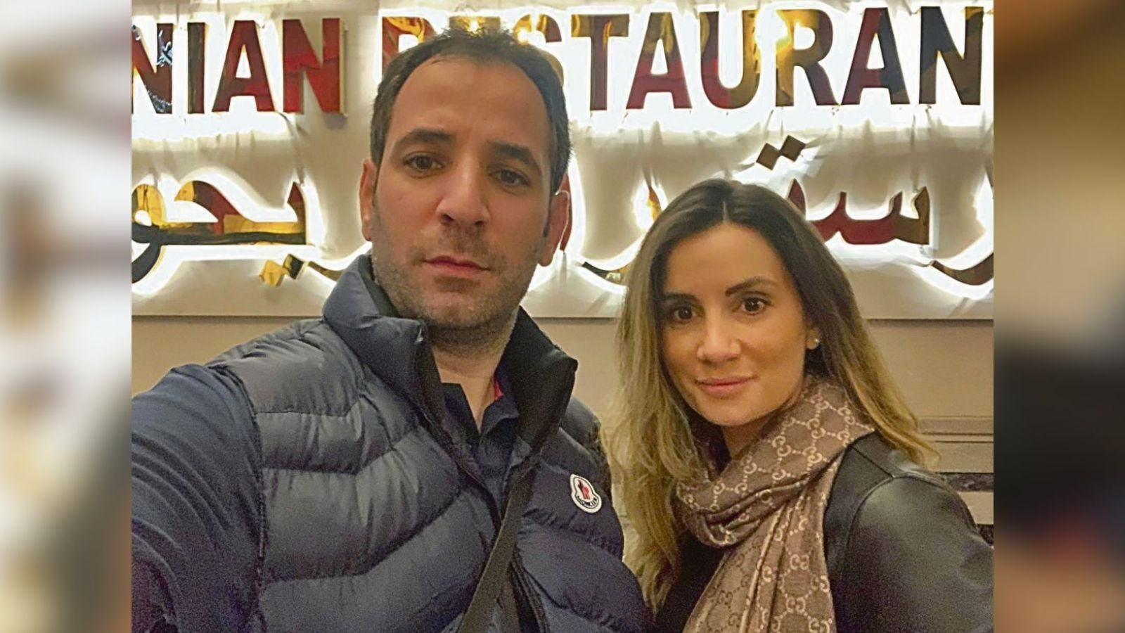Mohammad Hormozi y Laura Suárez Grande en Estambul.