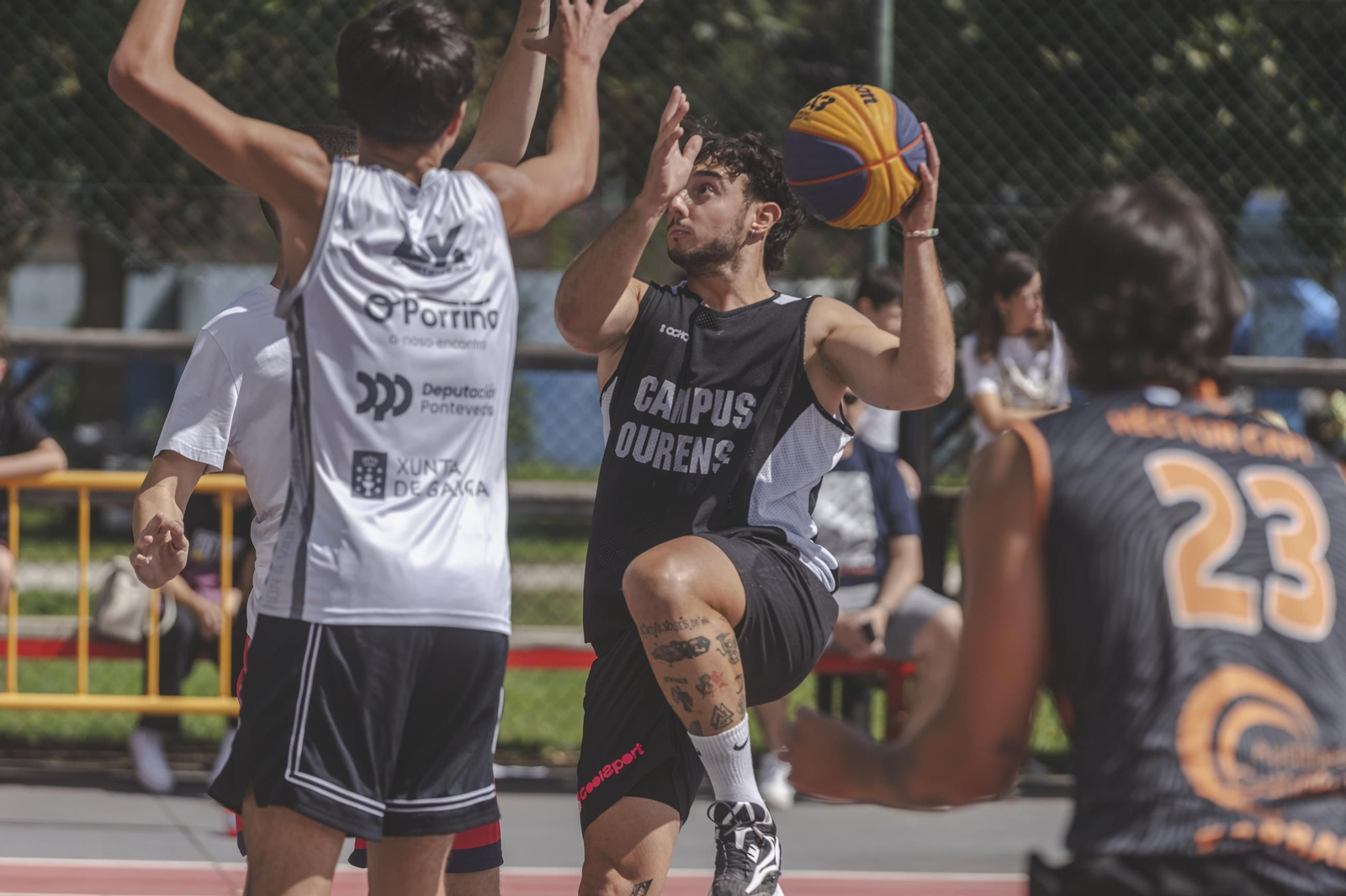 El 3x3 DepOUrense visitó Allariz y Xinzo