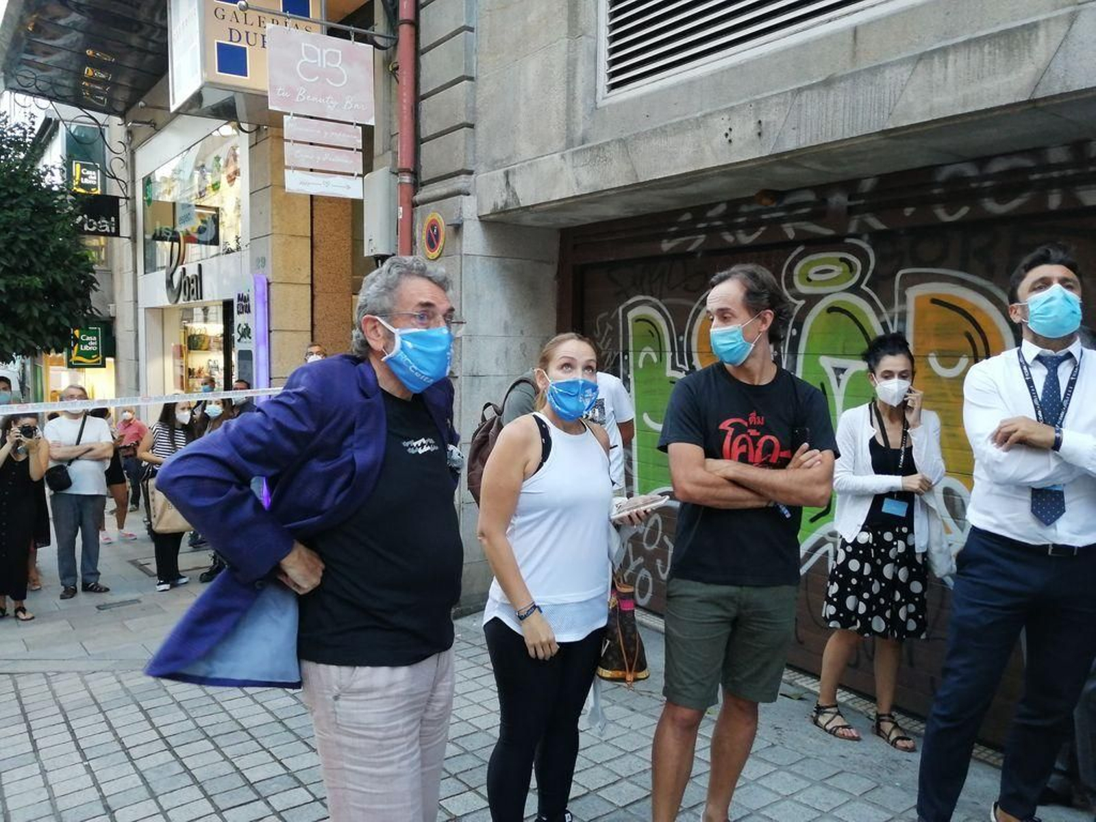 Un incendio se desata en la sede del Celta 61