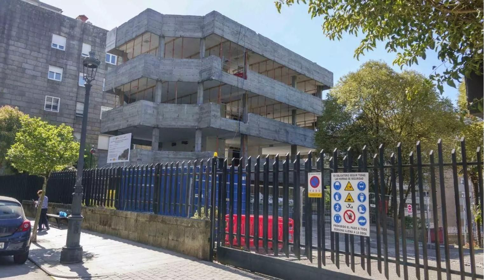El edificio que albergará la incubadora, en López Mora.