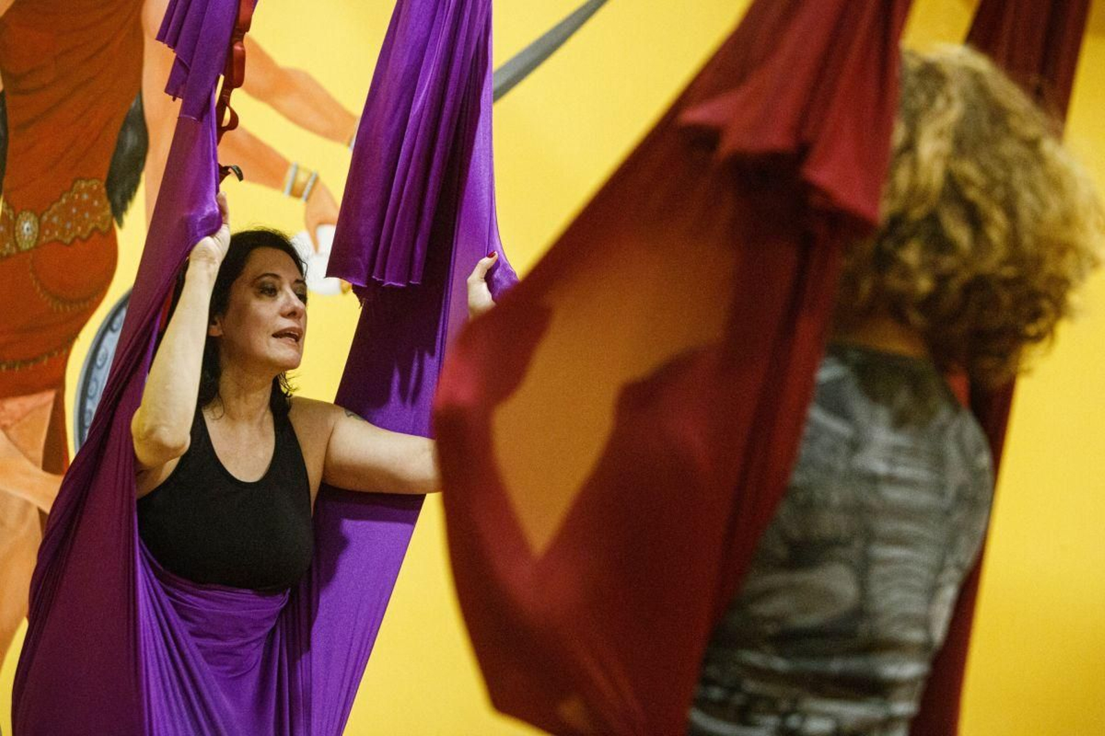 Maite Posada-Curros es instructora de yoga, formada en múltiples técnicas.