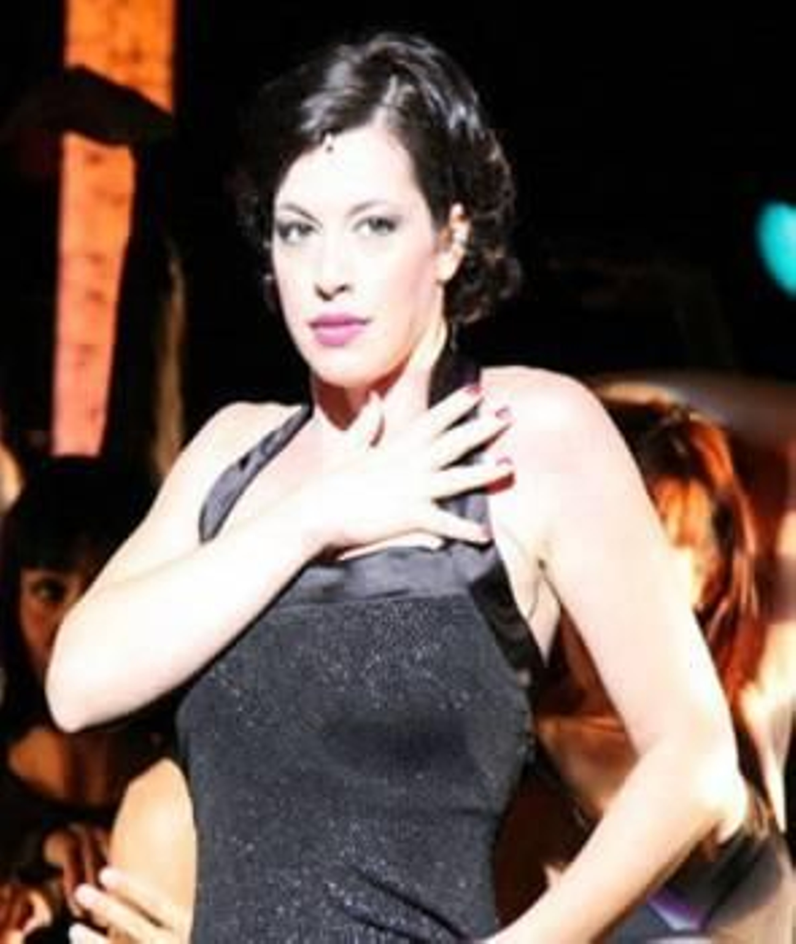 Marta Ribera, durante un momento de Chicago.