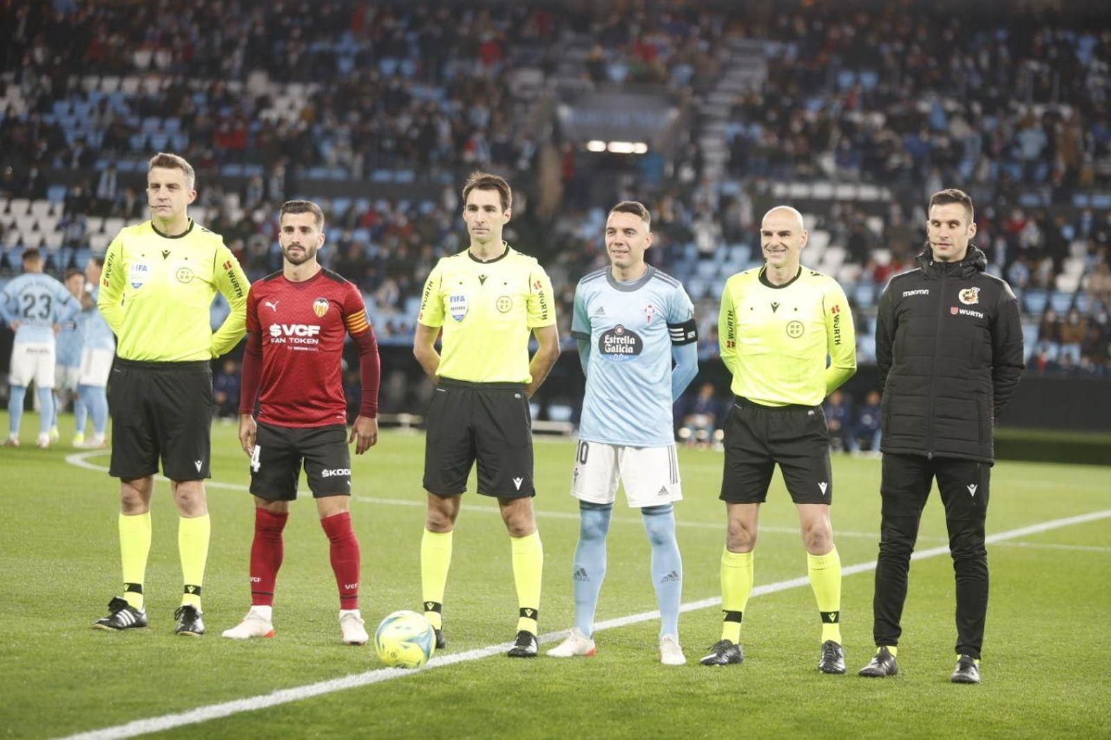 Celta-Valencia en Balaídos Vigo.