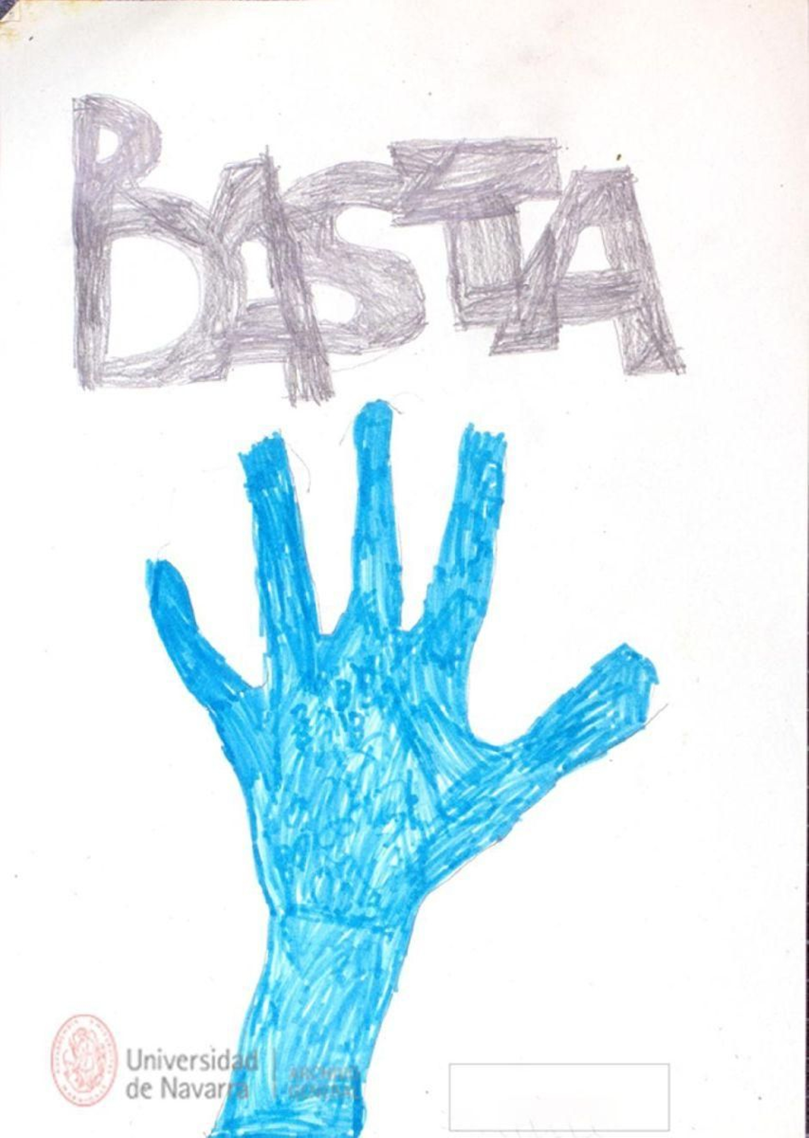 Mensaje de apoyo ante el secuestro del político por ETA.