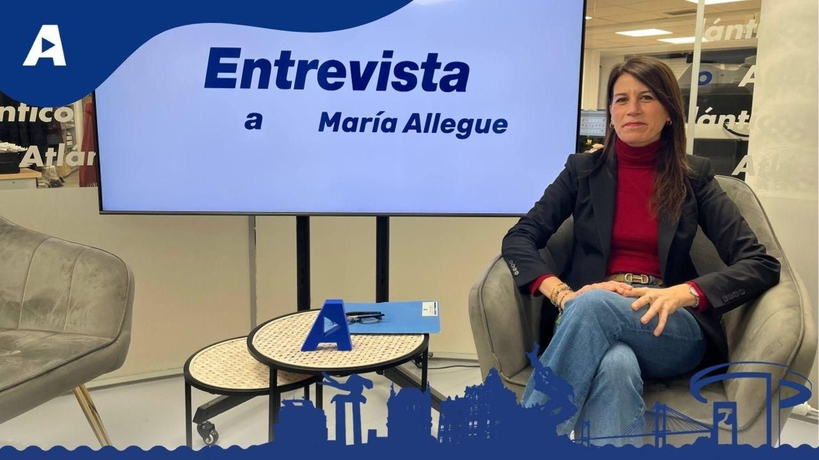 Entrevista a María Allegue, conselleira de Vivenda.