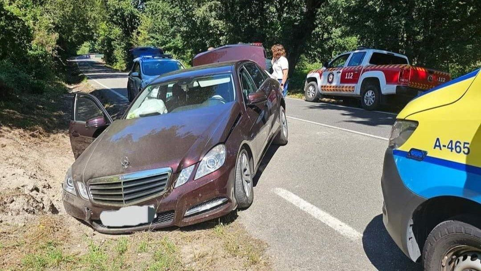 Accidente en O Carballiño