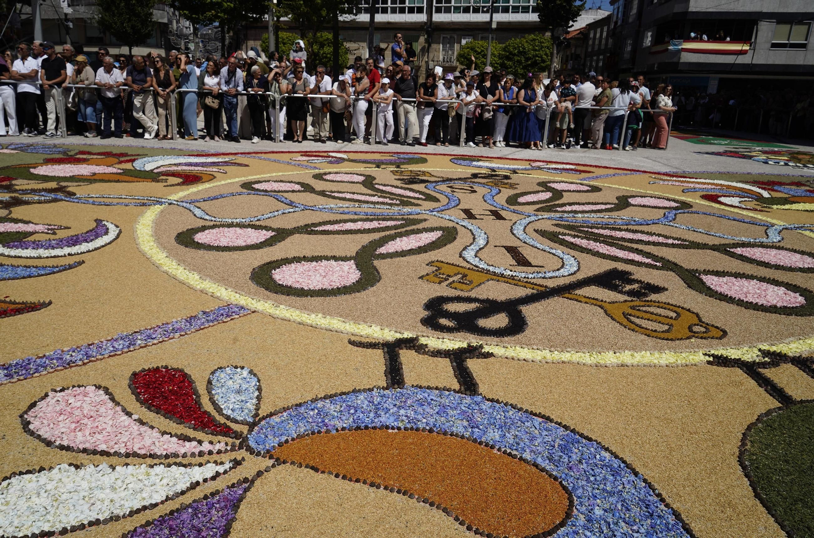 Celebración del Corpus en Ponteareas.