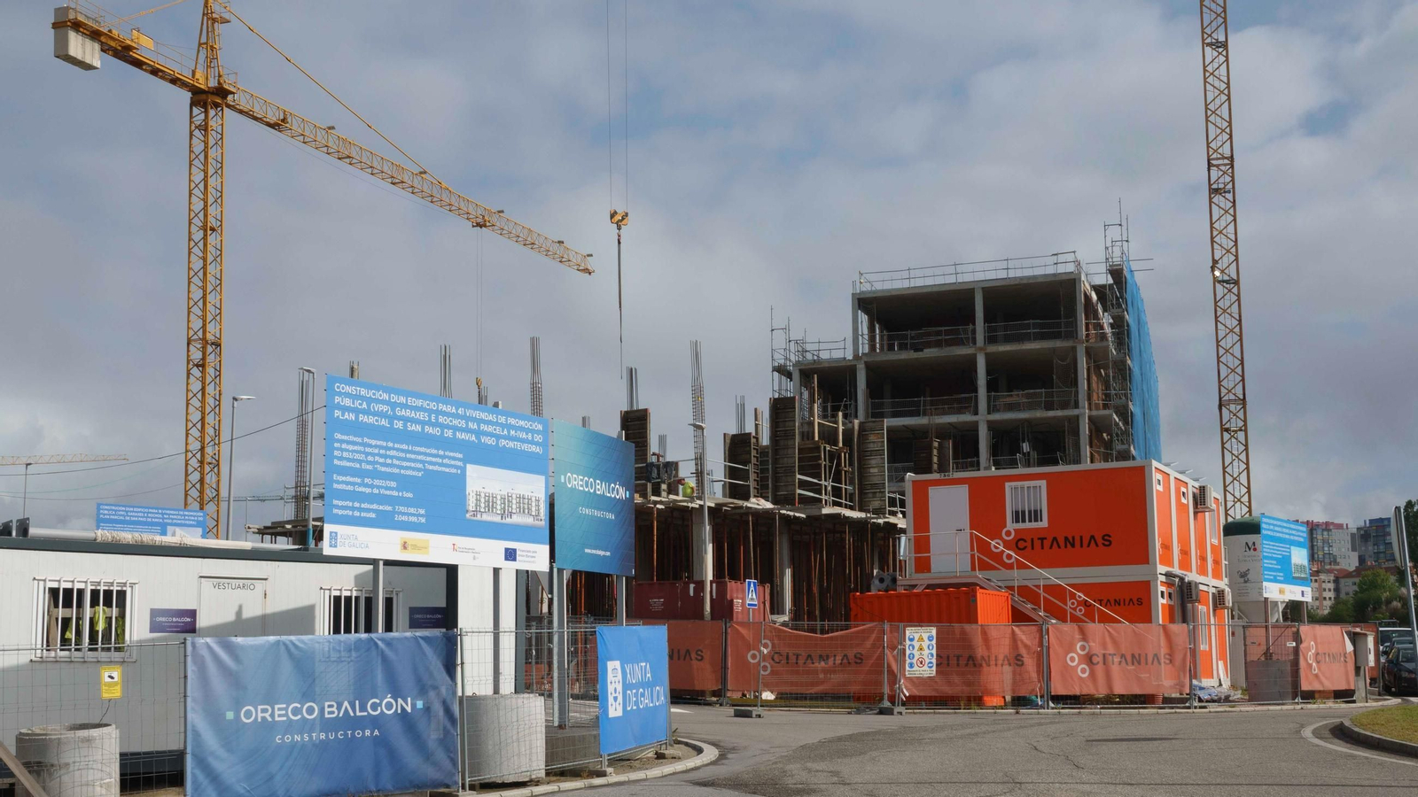 La urbanización de Navia ayudará a paliar el déficit de vivienda en  Vigo.