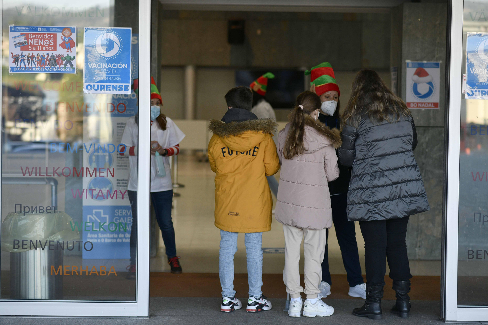 Vacunación infantil en Expourense.