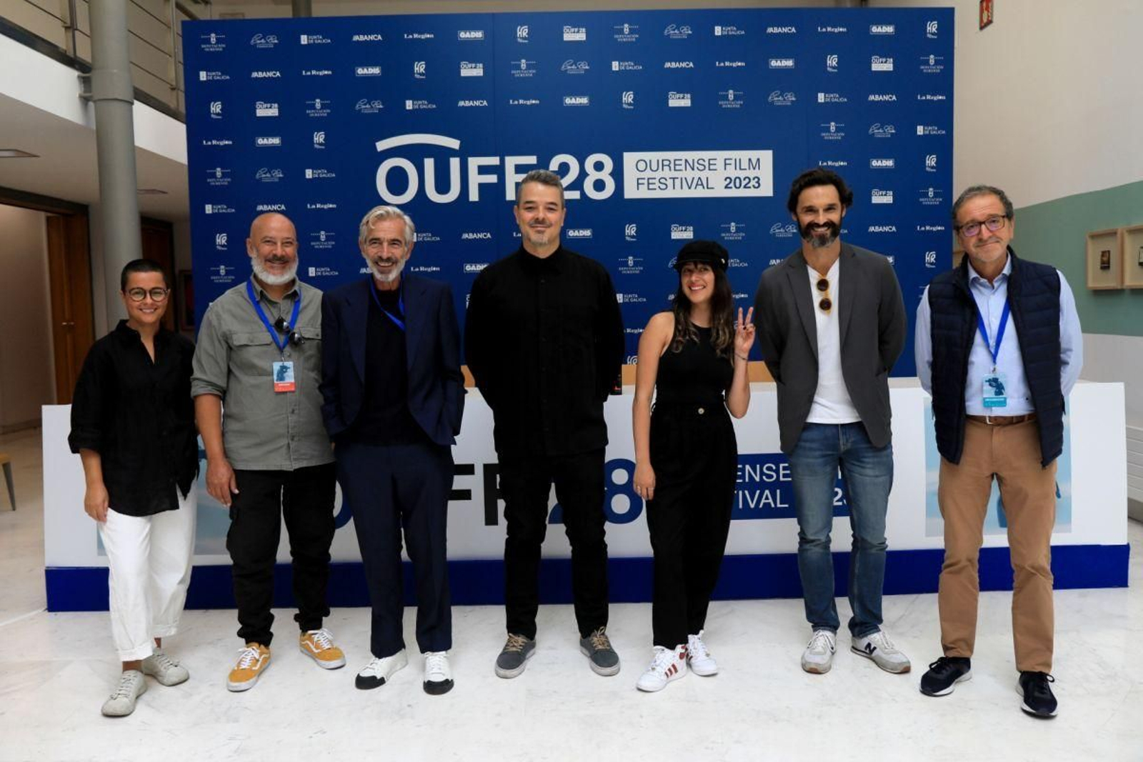 María Sánchez, Daniel Tergazui, Imanol Arias, Mario Pagano, Vania Villalón, Iván Sánchez y Aurelio Gómez Villar.