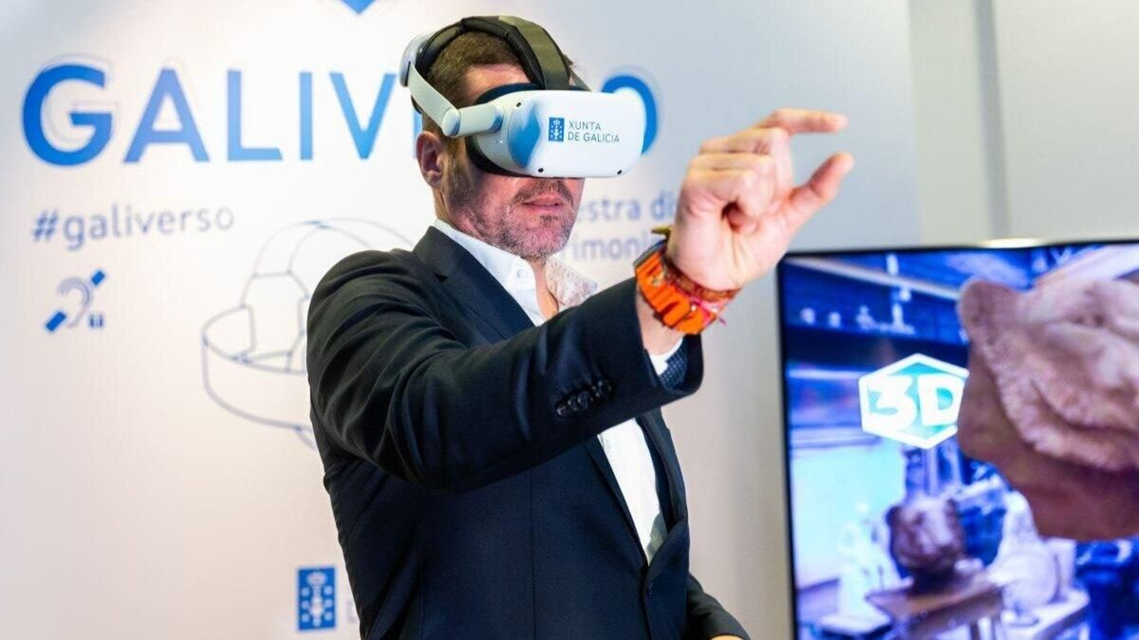 El conselleiro de Cultura, José López Campos, en la presentación.