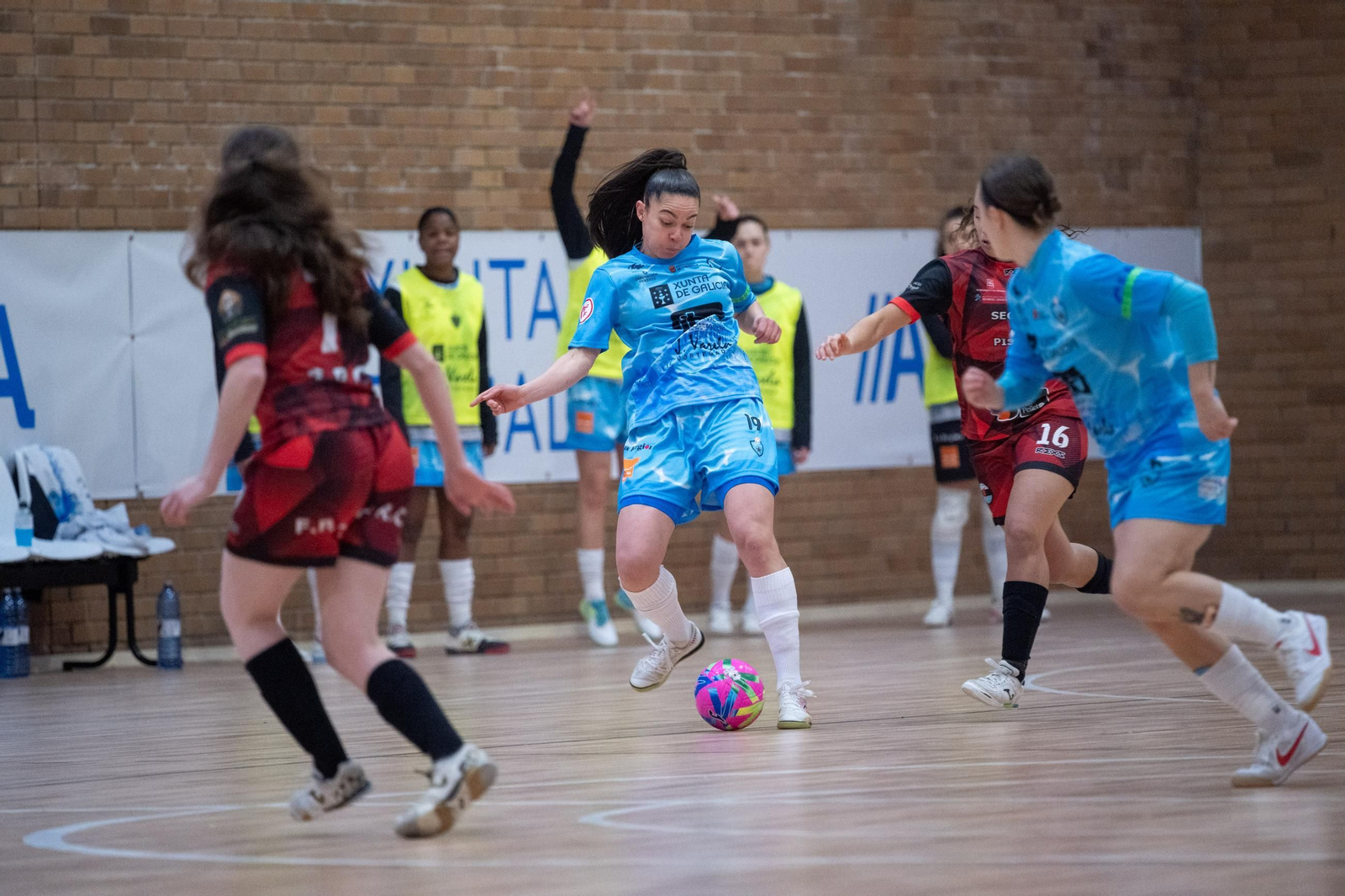 Galería | Así se vivió el intenso duelo entre el Estrela Cortega y Segosala