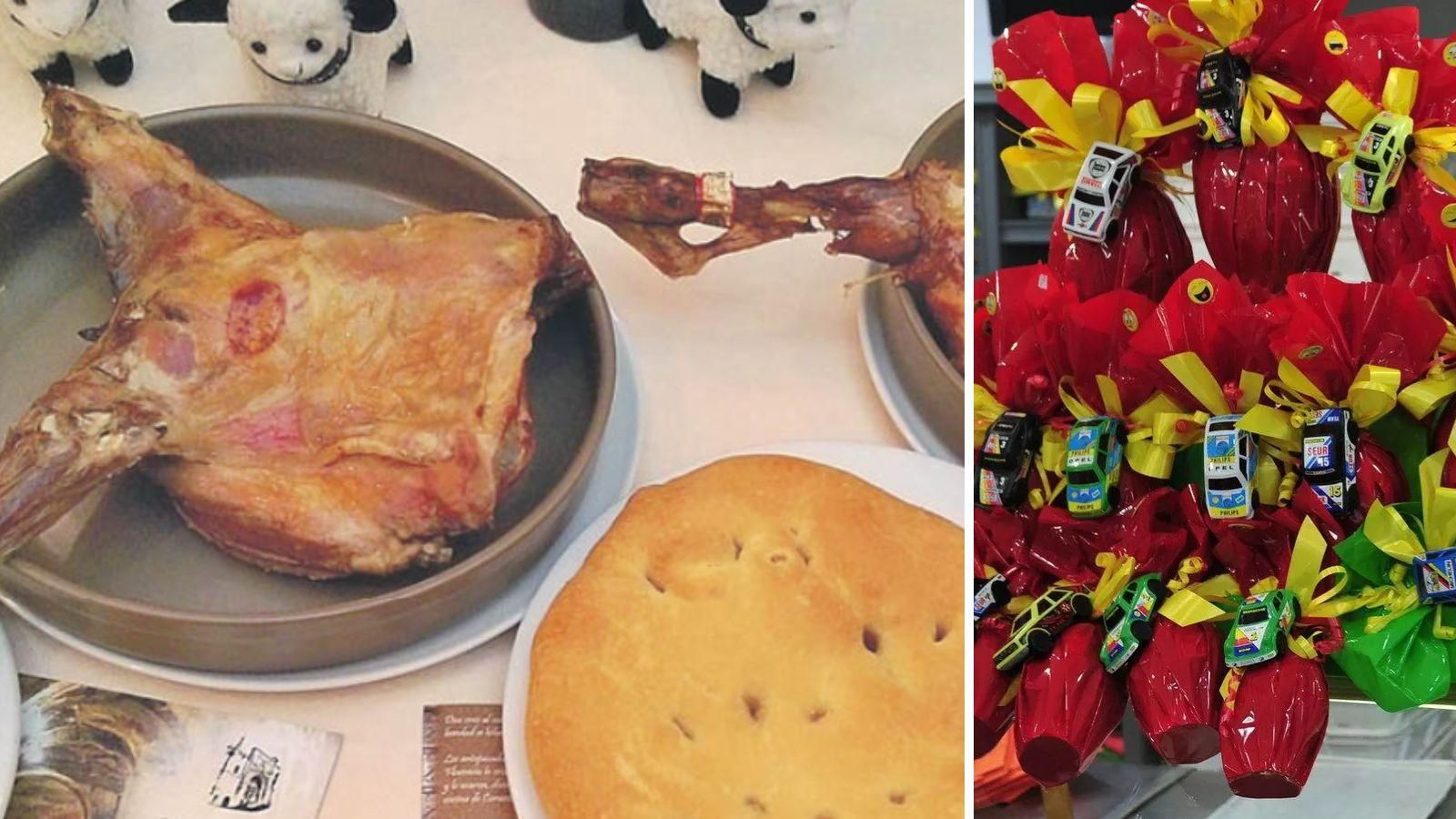 Cabrito y huevos de Pascua, dos clásicos en Semana Santa.