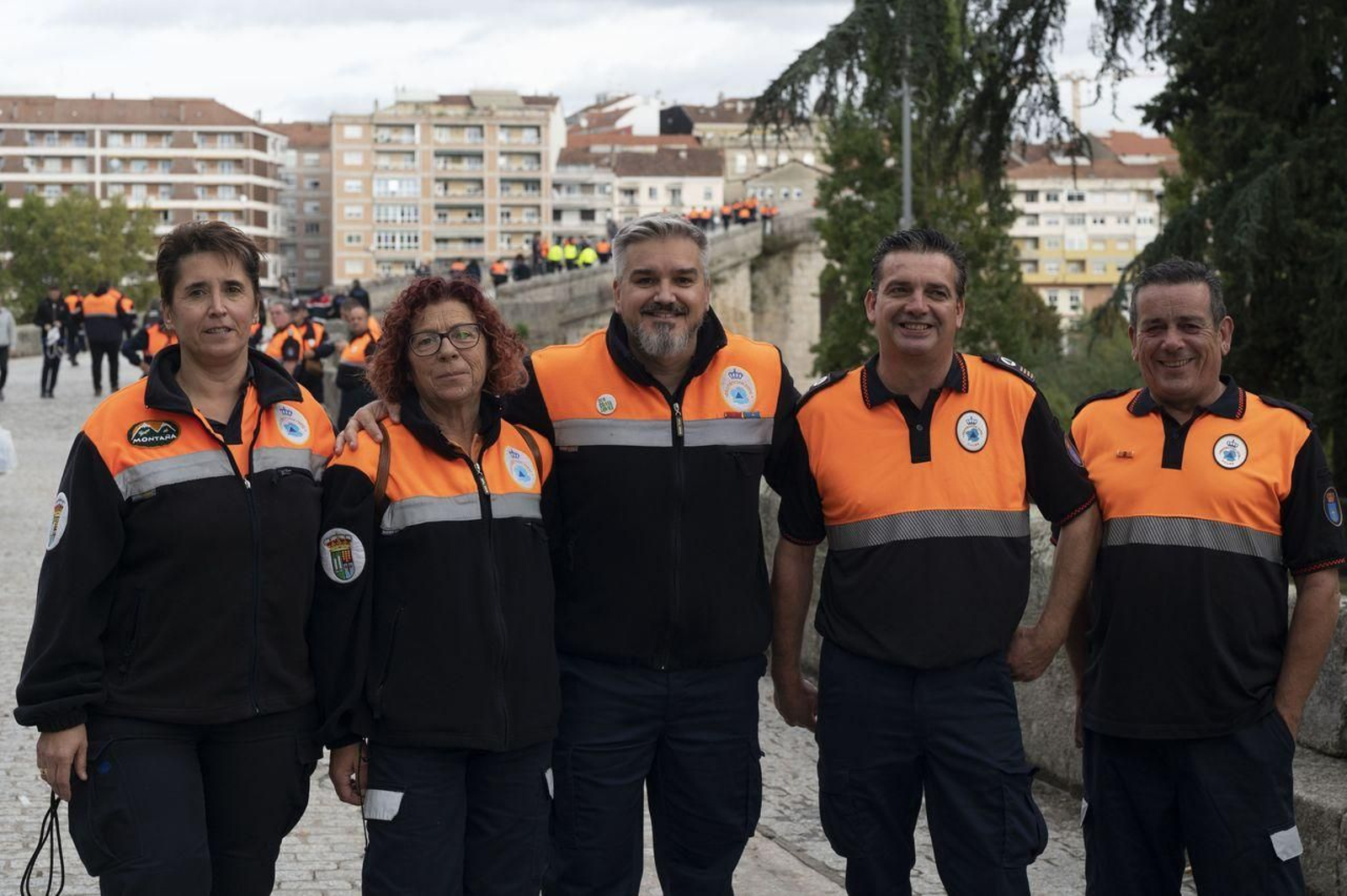 Pilar, Begoña, Jorge, David, José Emilio