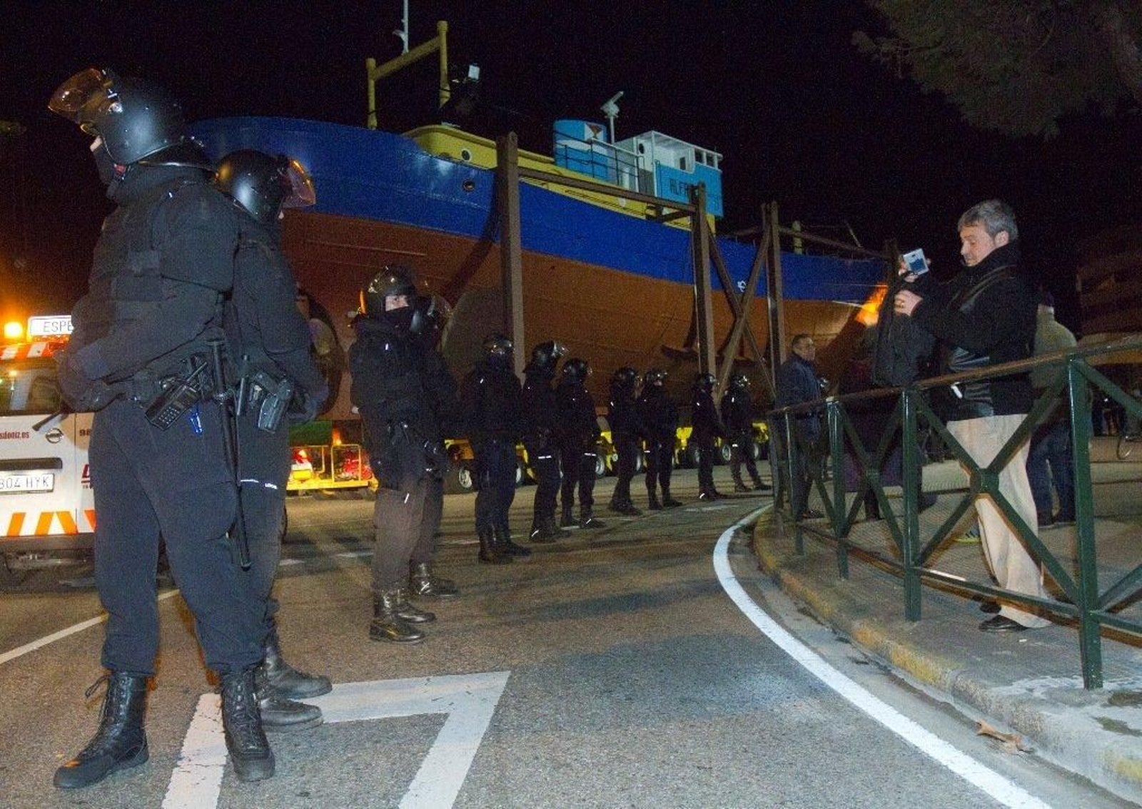 Traslado del barco Alfageme a Coia Foto Lanfoco 19