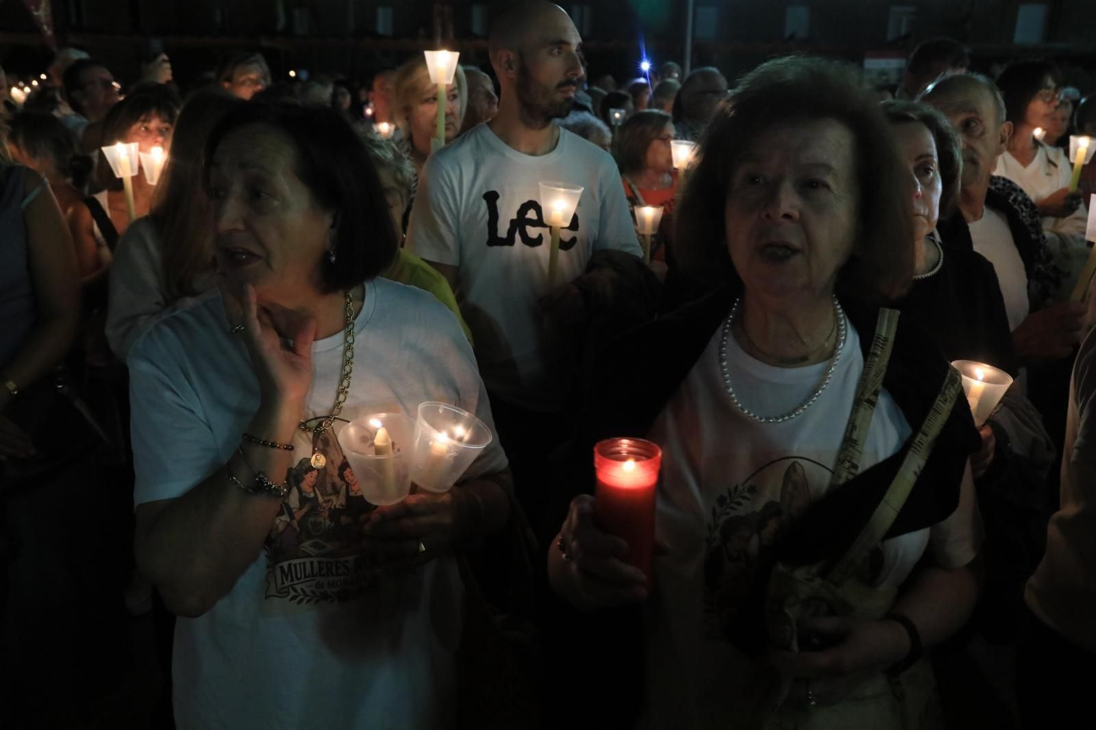 Galería | Un mar de luces iluminó el Santuario de Nosa Señora dos Milagros
