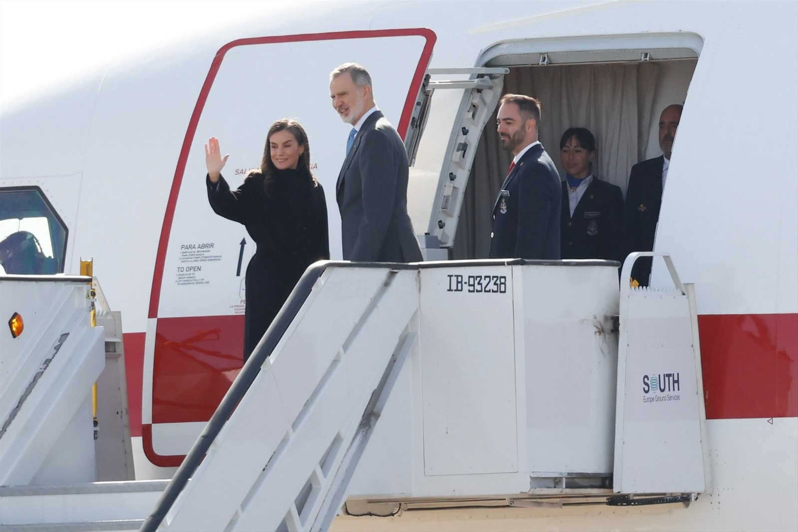 Los Reyes durante su viaje de Estado a China