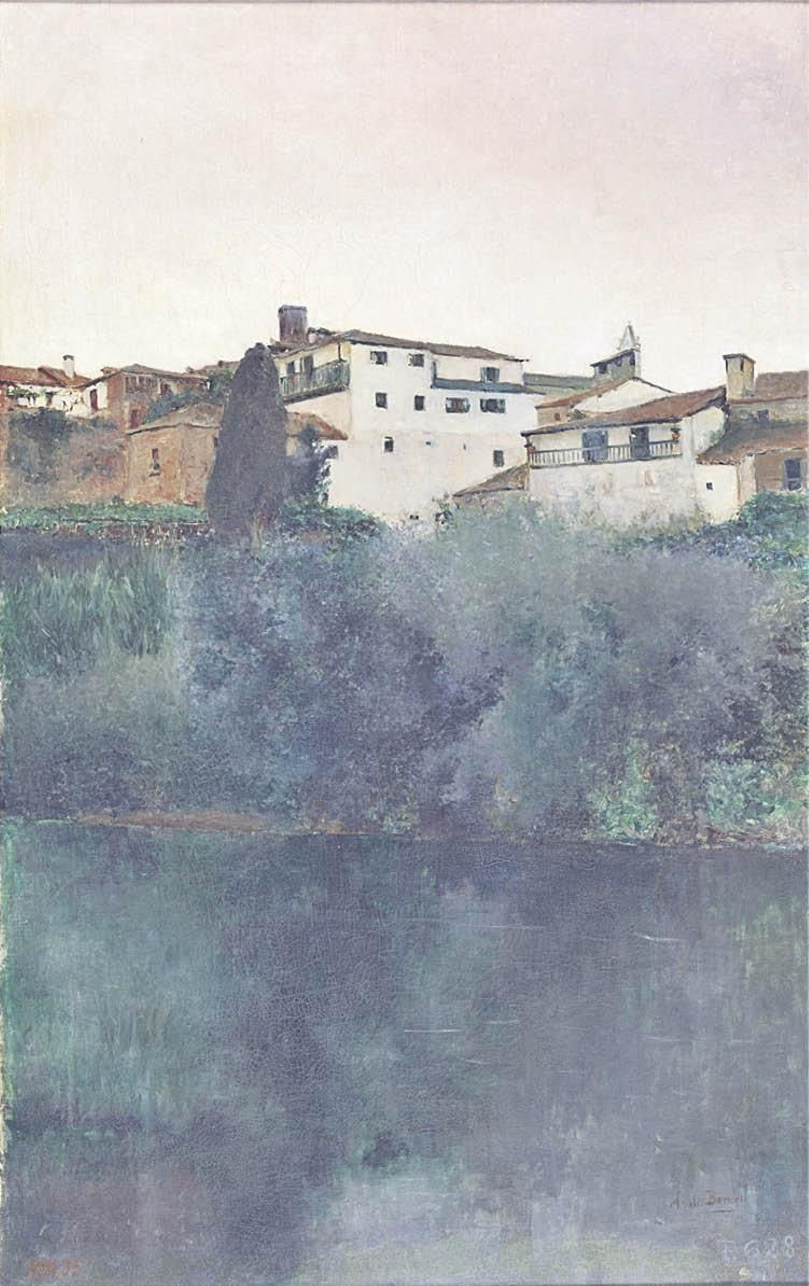 Cuadro de 1884 de Aureliano de Beruete _Orillas del Avia_. Museo del Prado..jpg_web