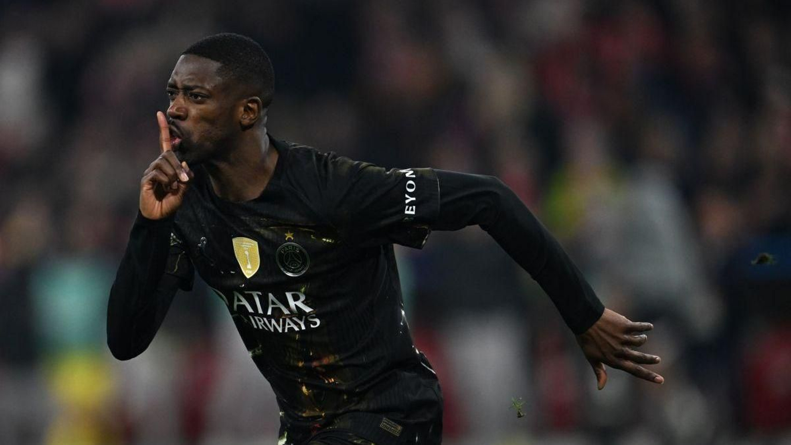 Ousmane Dembélé adelantó al PSG a los tres minutos de juego y el Bayern se quedó sin marcar hasta el tiempo añadido.
