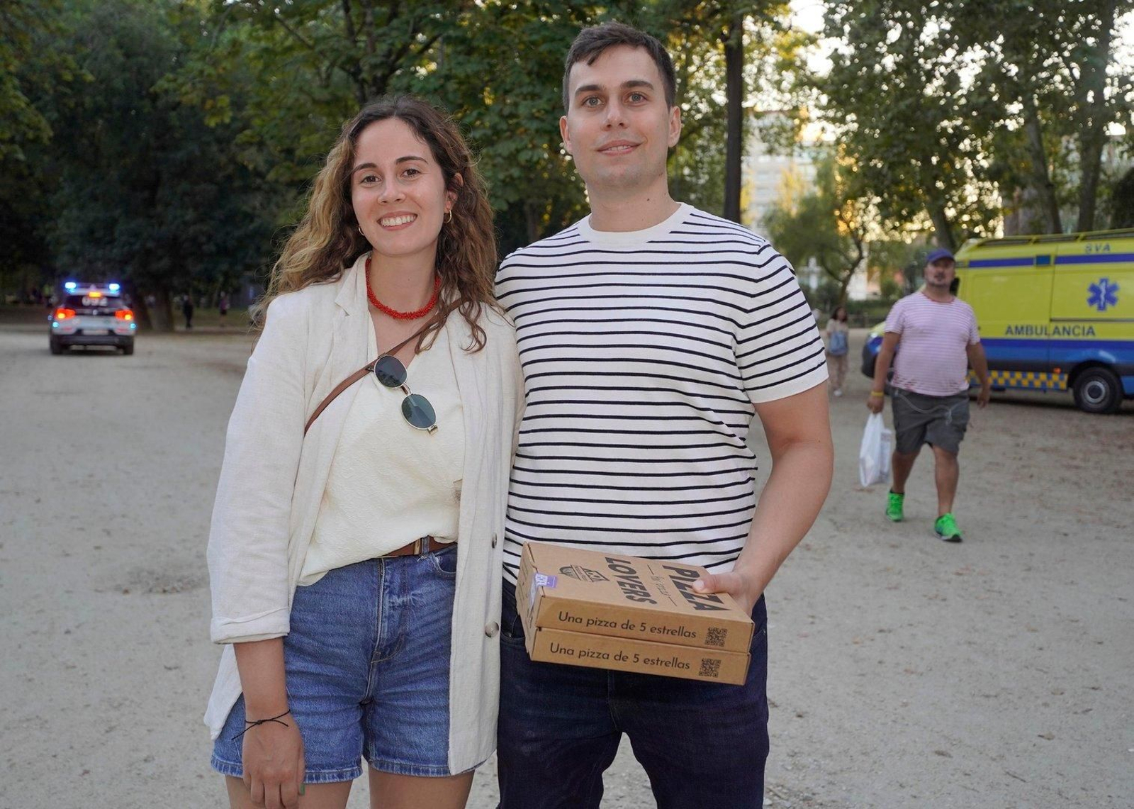 Asistentes al concierto de Víctor Manuel.