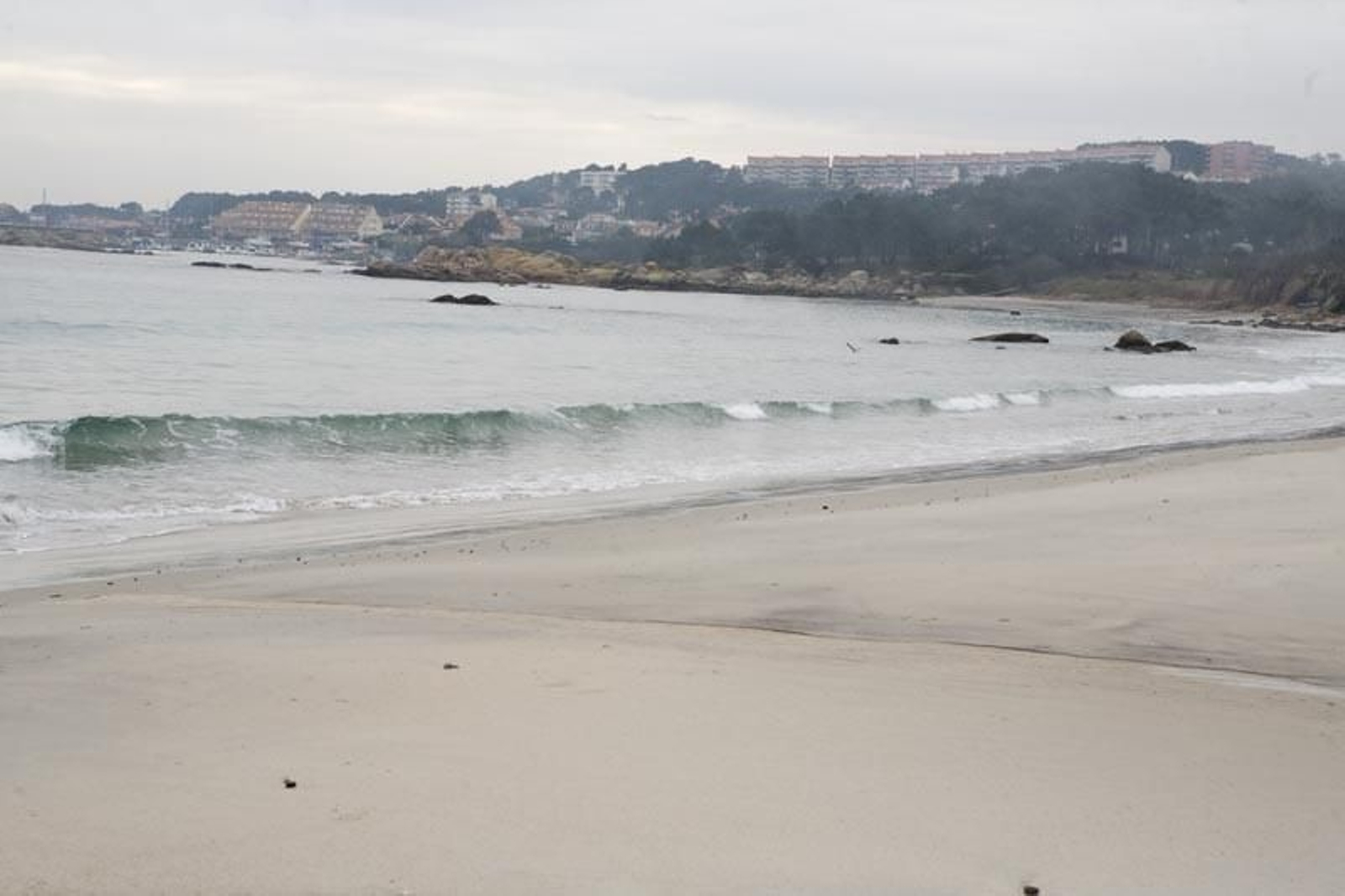 Playa de Seixeliño, en O Grove.