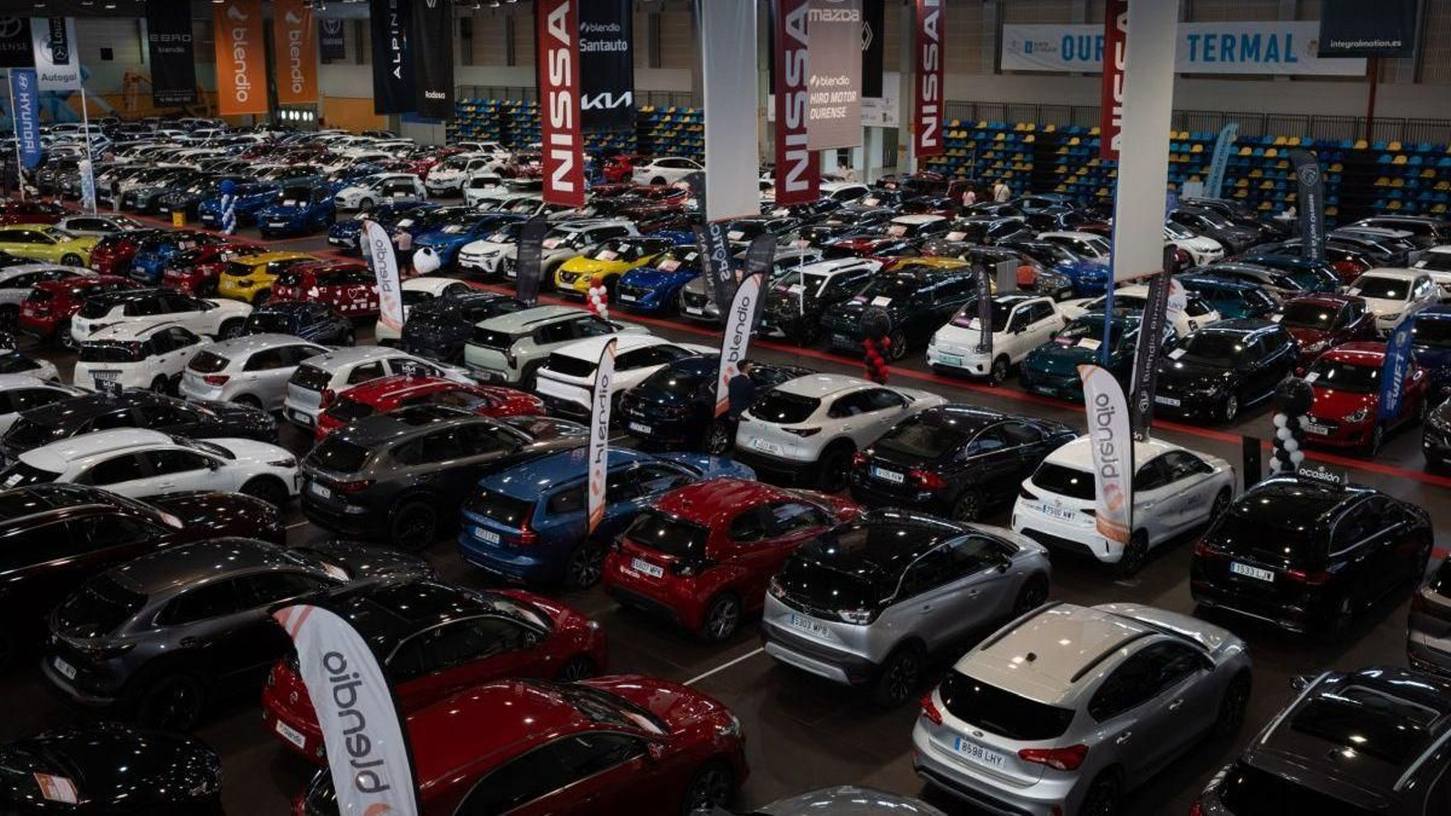 Exposición de todas las marcas presentes en Expourense.