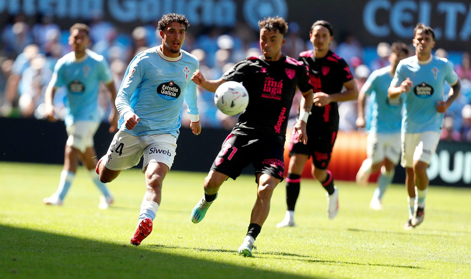 Galería | El partido entre el Celta y el Málaga en Balaídos