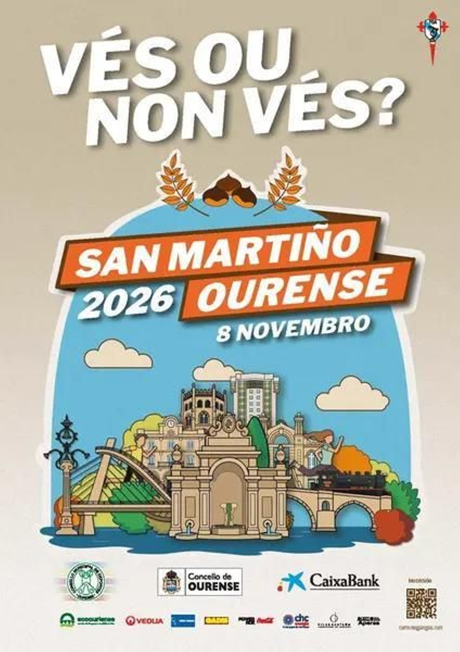 Cartel de la 49º edición de la Carrera de San Martiño
