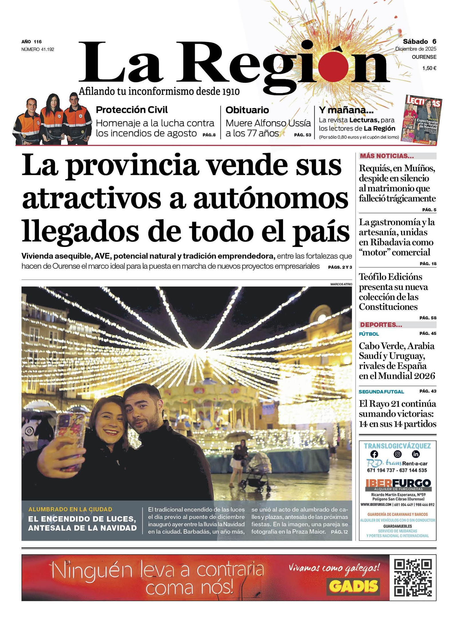 La portada de hoy
