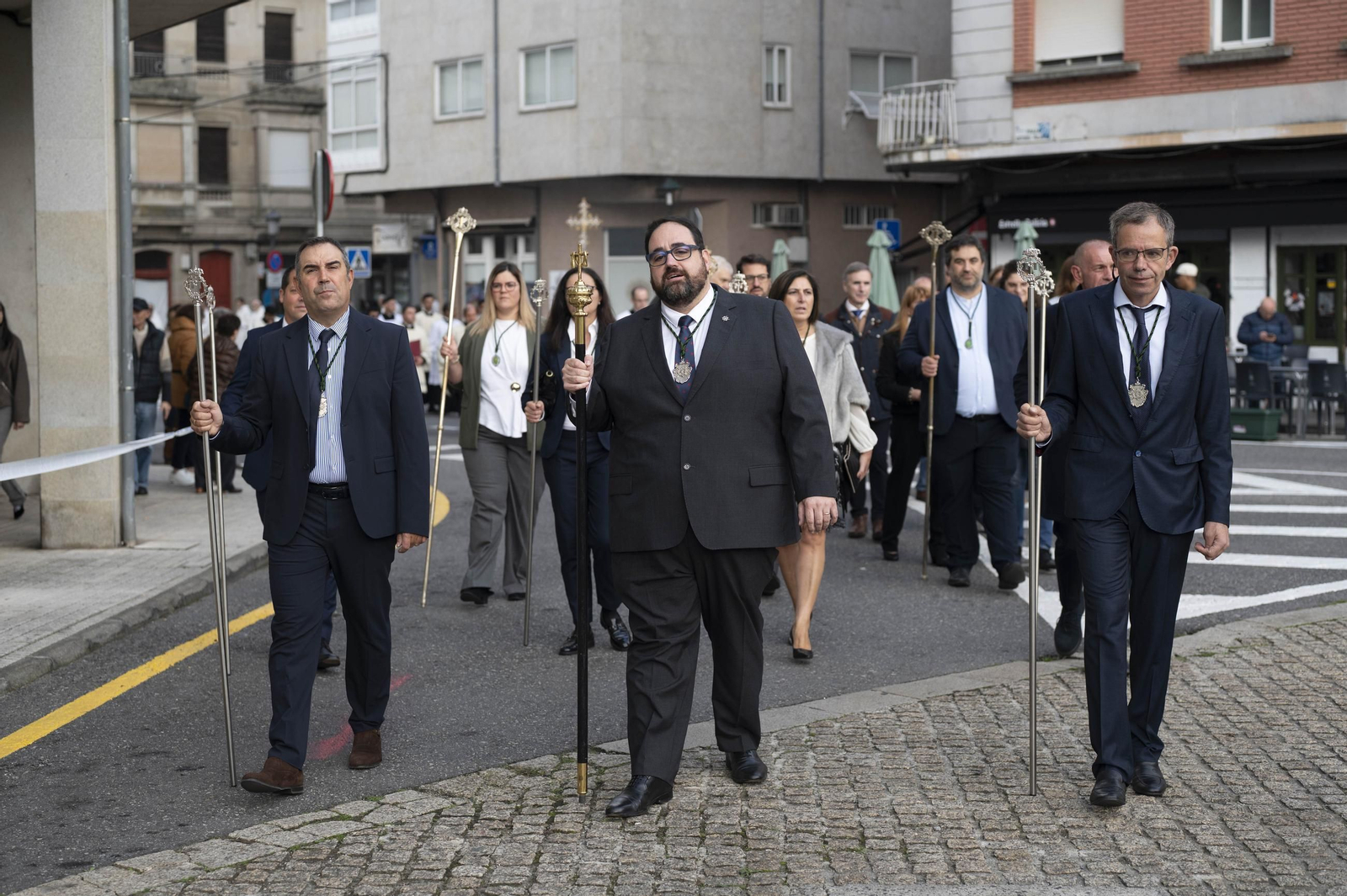 Galería | O Carballiño inicia su año jubilar tras la procesión de la Veracruz