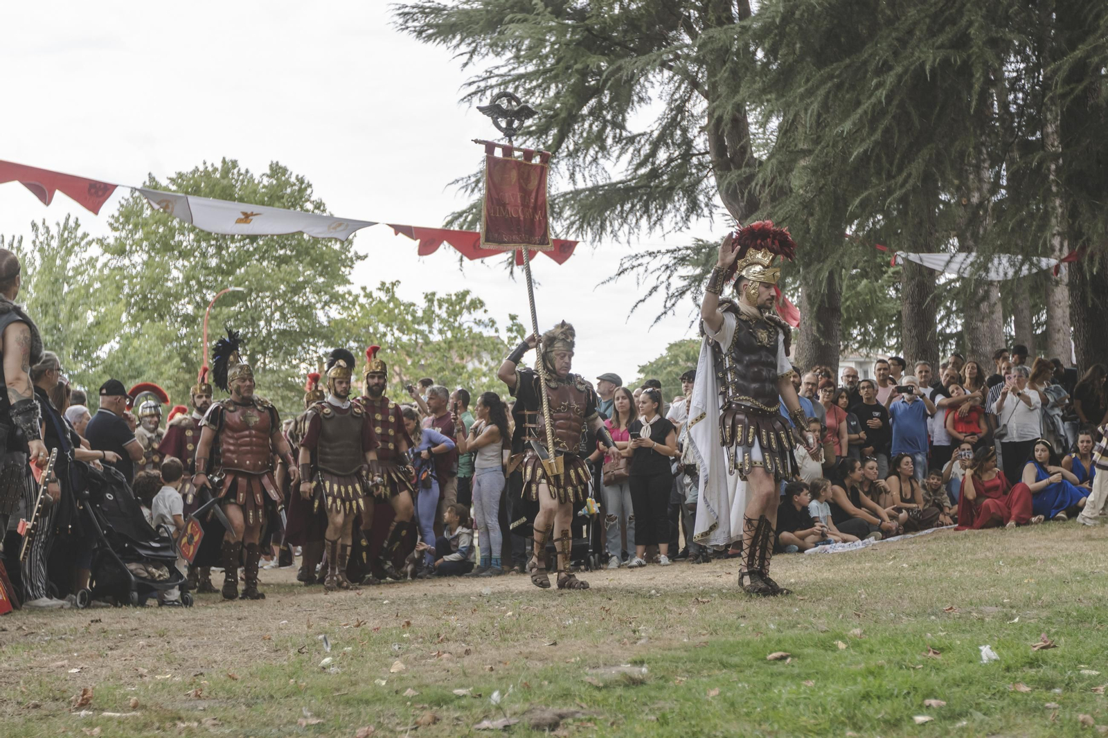 Galería | Los romanos cruzan el Lethes: Xinzo pone fin al Esquecemento, un evento con cifras récord