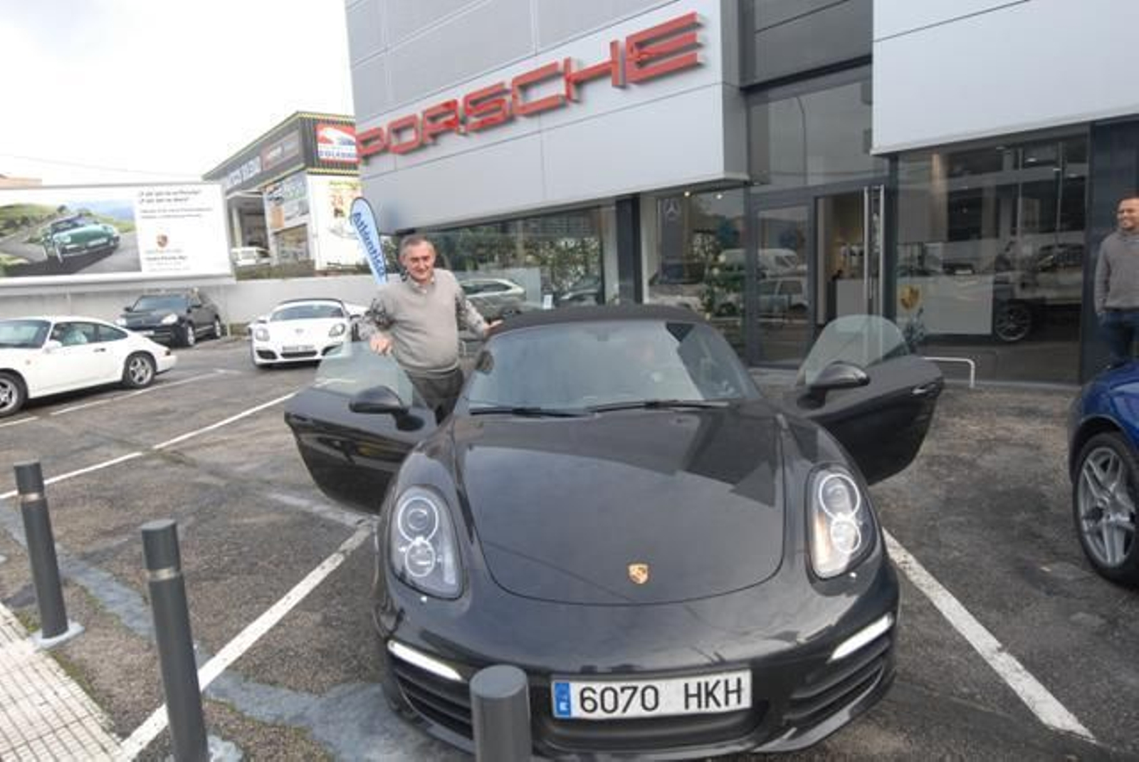 El gusto de conducir un Porsche