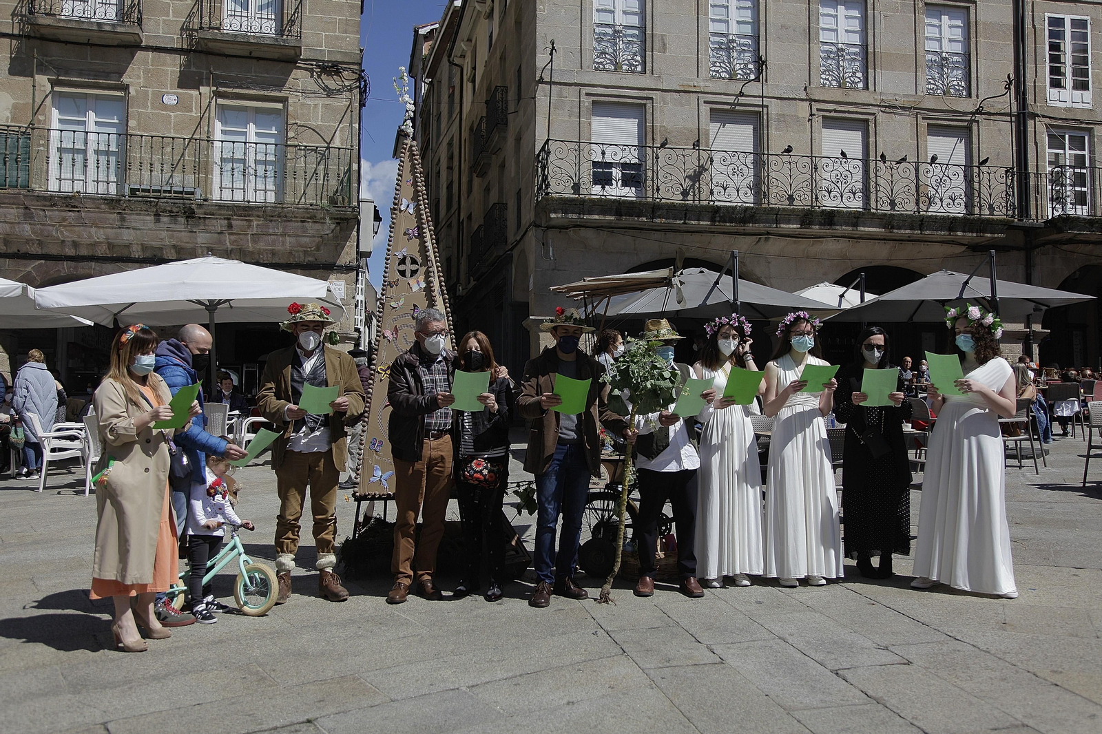 Celebración Maios en Ourense