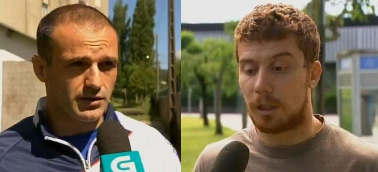 Alexandre Chapela y David Pichel dieron ayer su versión de lo sucedido.