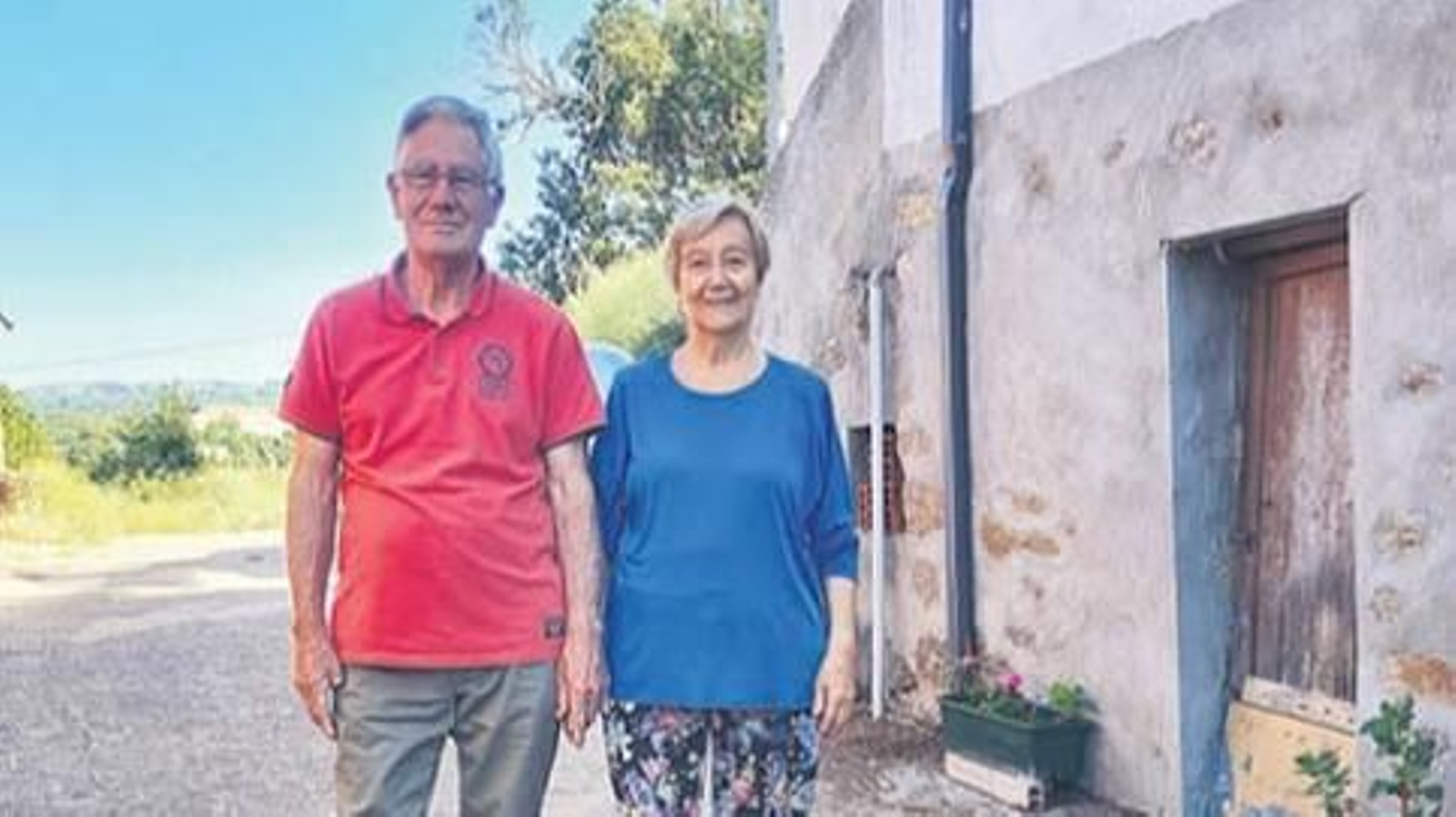 Gabino y Conchi en Sobrado