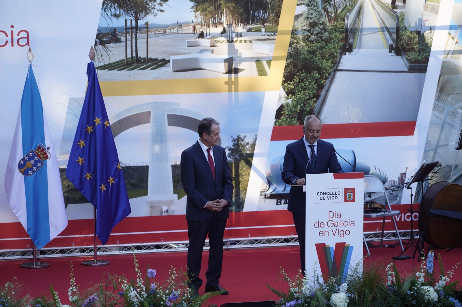 Galería | Vigo celebra o Día de Galicia cun acto en Castrelos