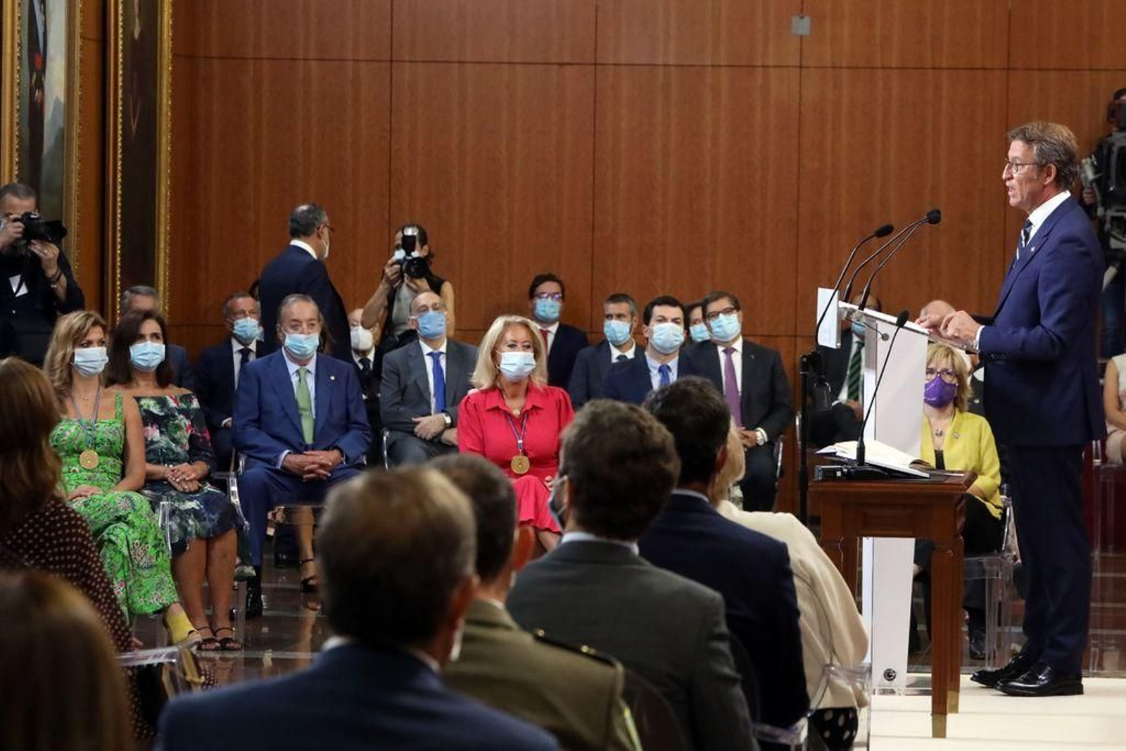 Alberto Núñez Feijóo toma
posesión como presidente de la Xunta