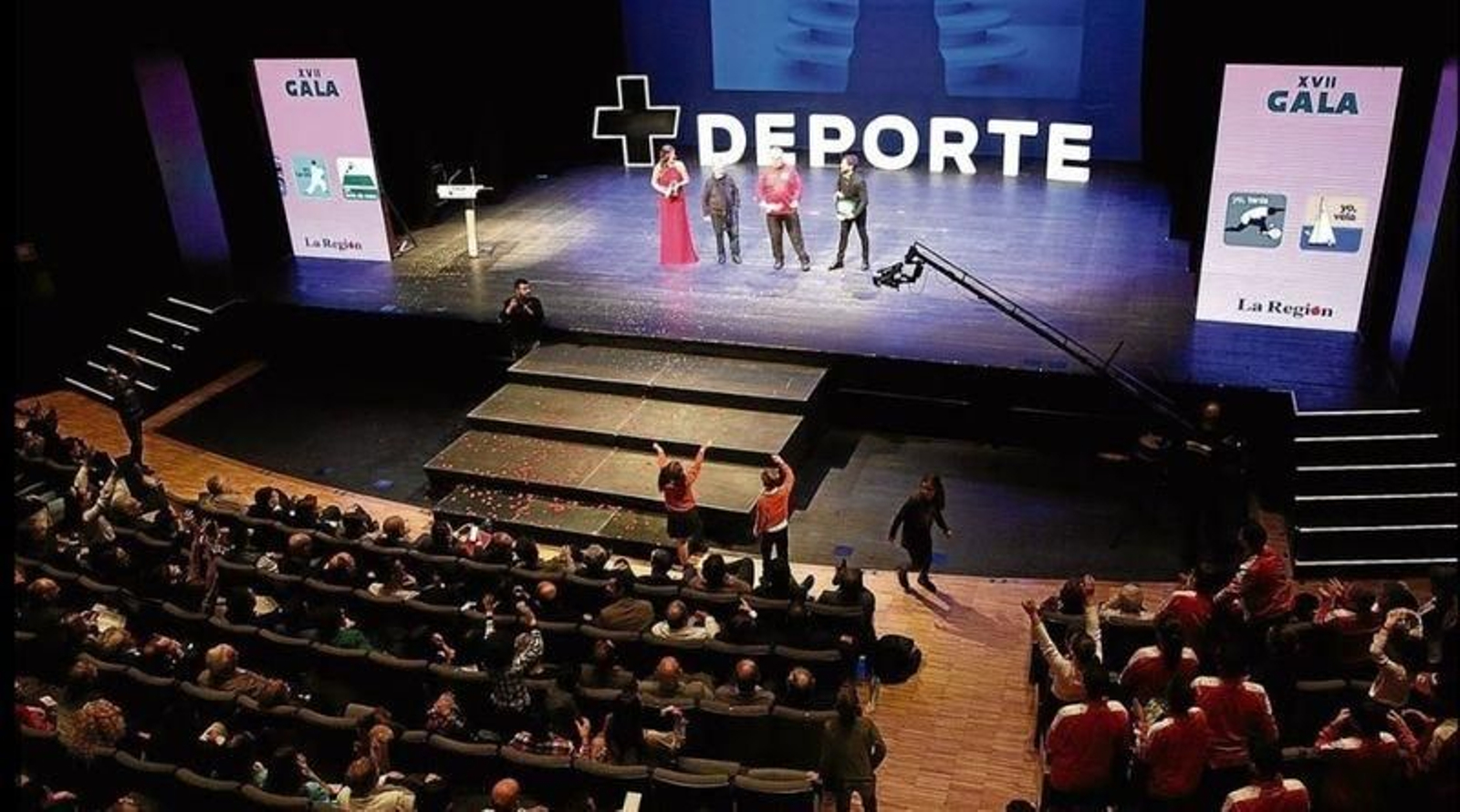El Auditorio de Ourense no se llenará esta noche, pero el deporte tendrá su gran fiesta (MARTIÑO PINAL).
