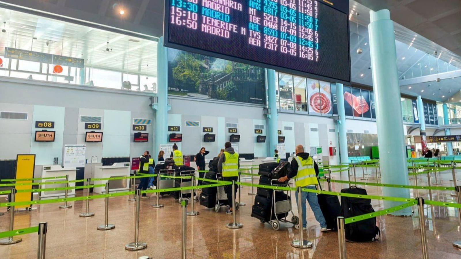 La terminal viguesa de Peinador.