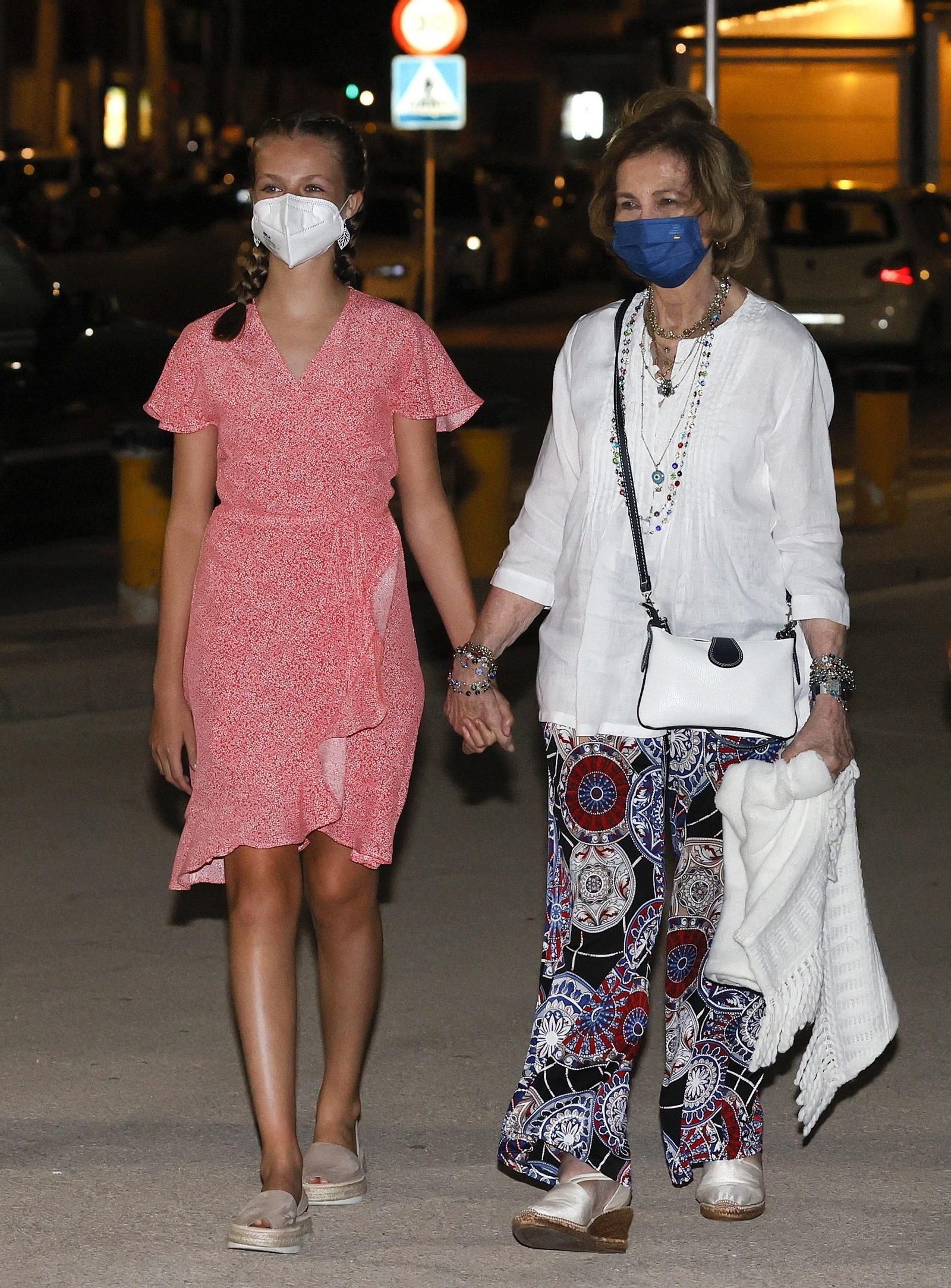 Leonor y Sofía. EFE