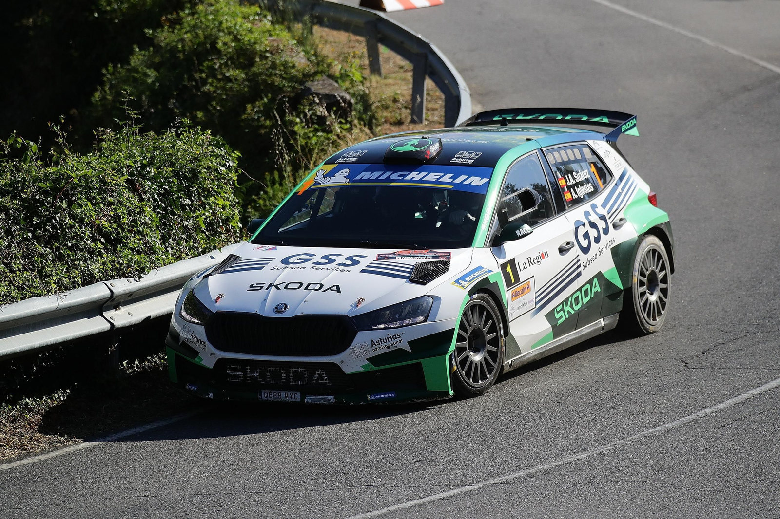 Galería | El tramo de Taboadela marca el inicio del segundo día del Rally de Ourense 2026, en fotos
