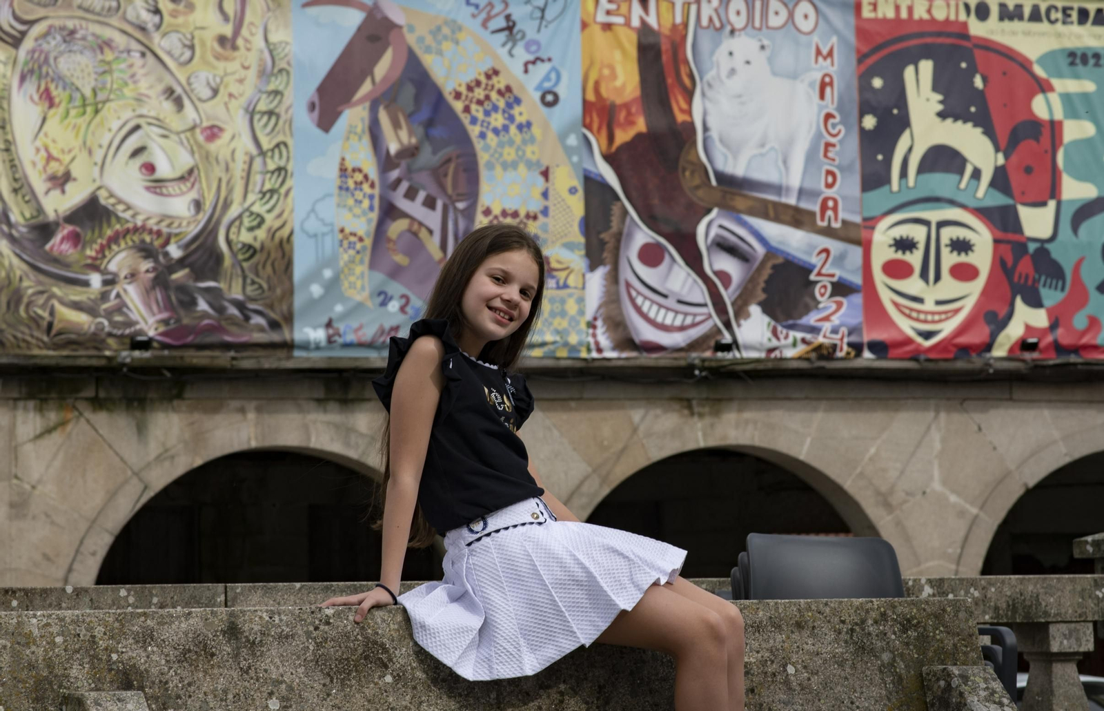 Daniela González Fontao, la joven de 10 años que arrasa en La Voz Kids Portugal.