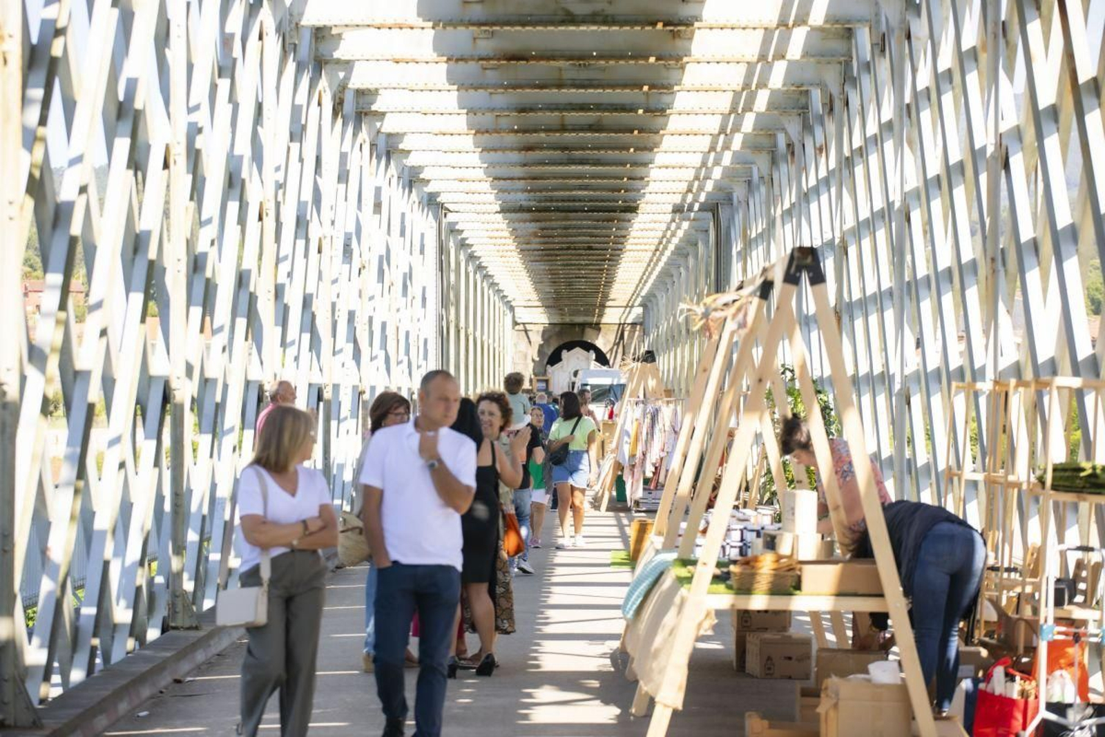 El puente estará abierto a todo el mundo durante toda la jornada del próximo sábado.