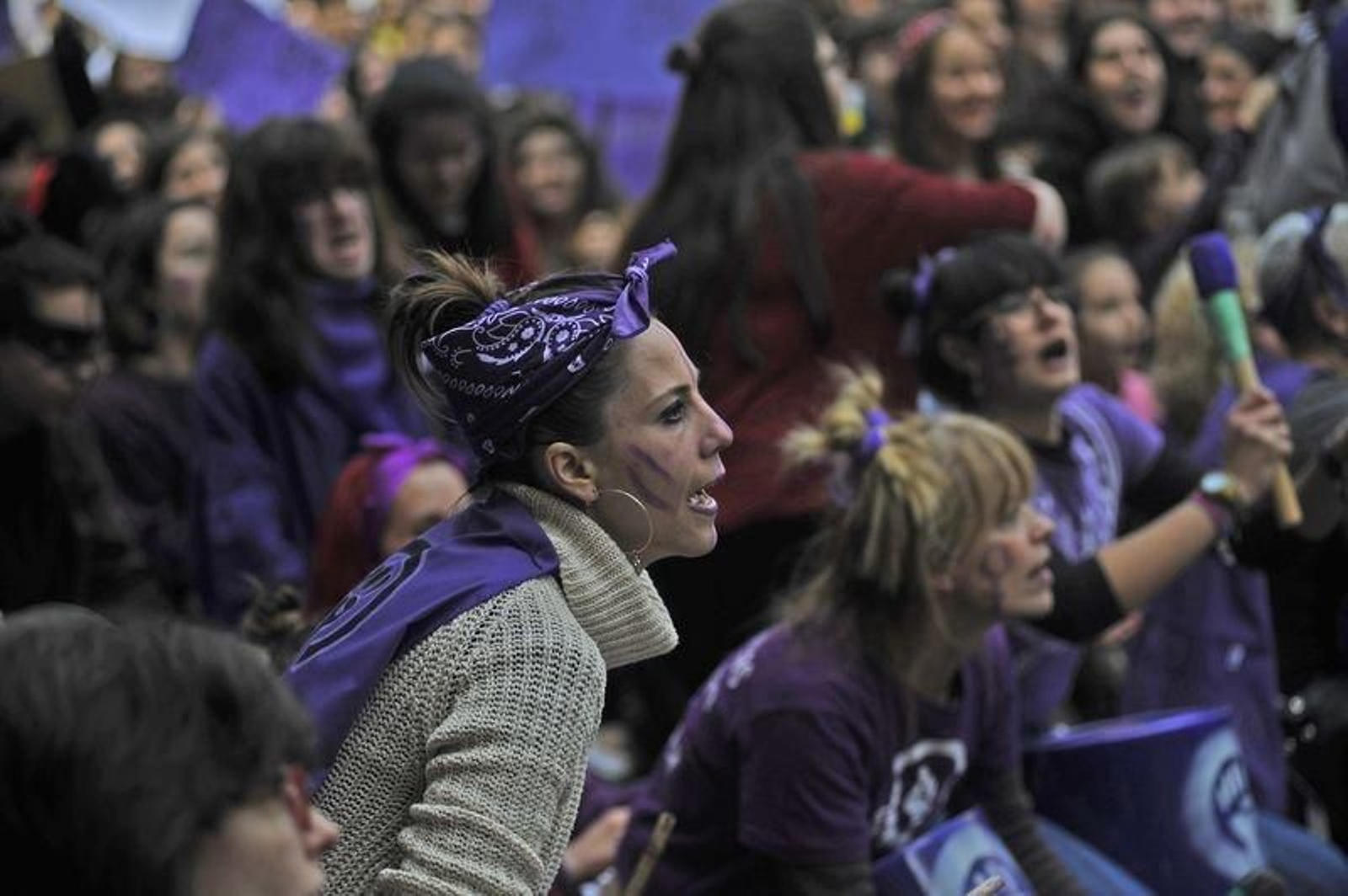 Concentracion 8-M en Ourense