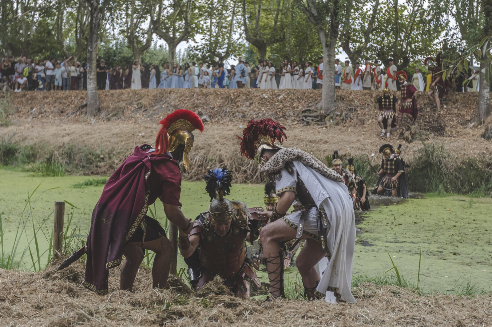Galería | Los romanos cruzan el Lethes: Xinzo pone fin al Esquecemento, un evento con cifras récord